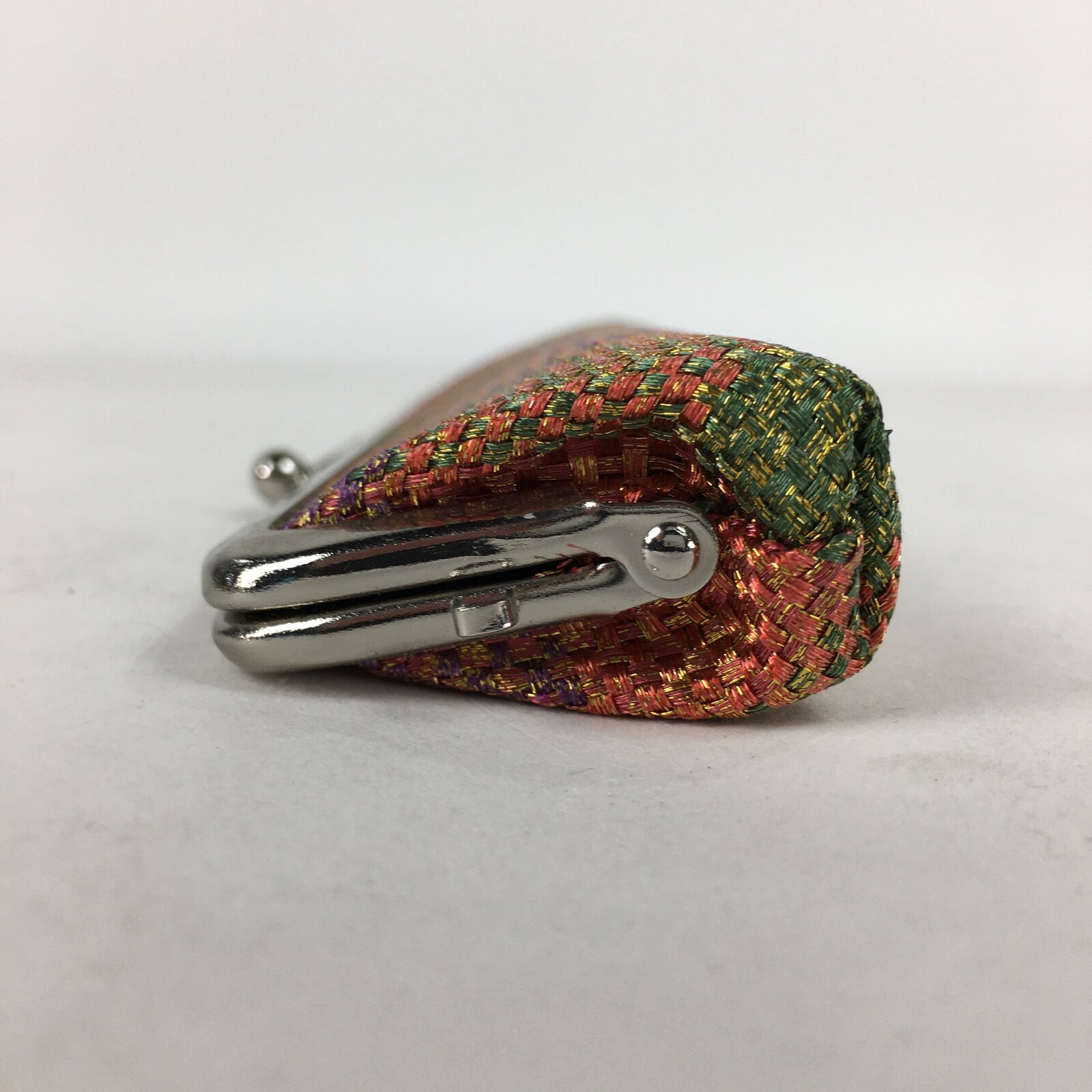 Japanese Traditional Craft Pencil Case Vtg With Clasp Kumihimo Iga Mie KB48