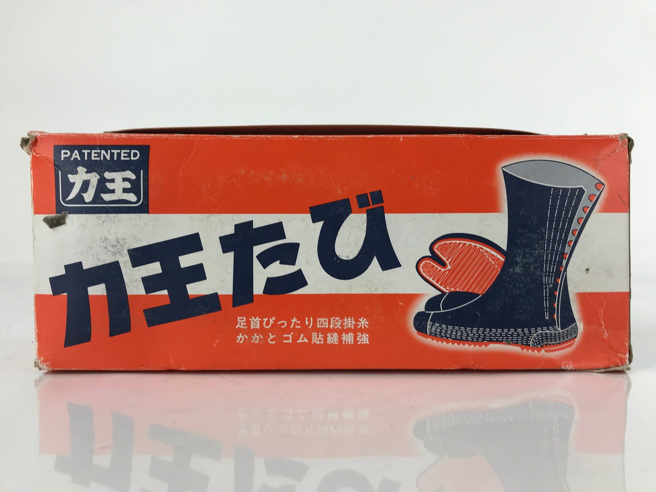 Japanese Traditional Tabi Boots Jikatabi Rubber Sole Work Festival 23cm JK673