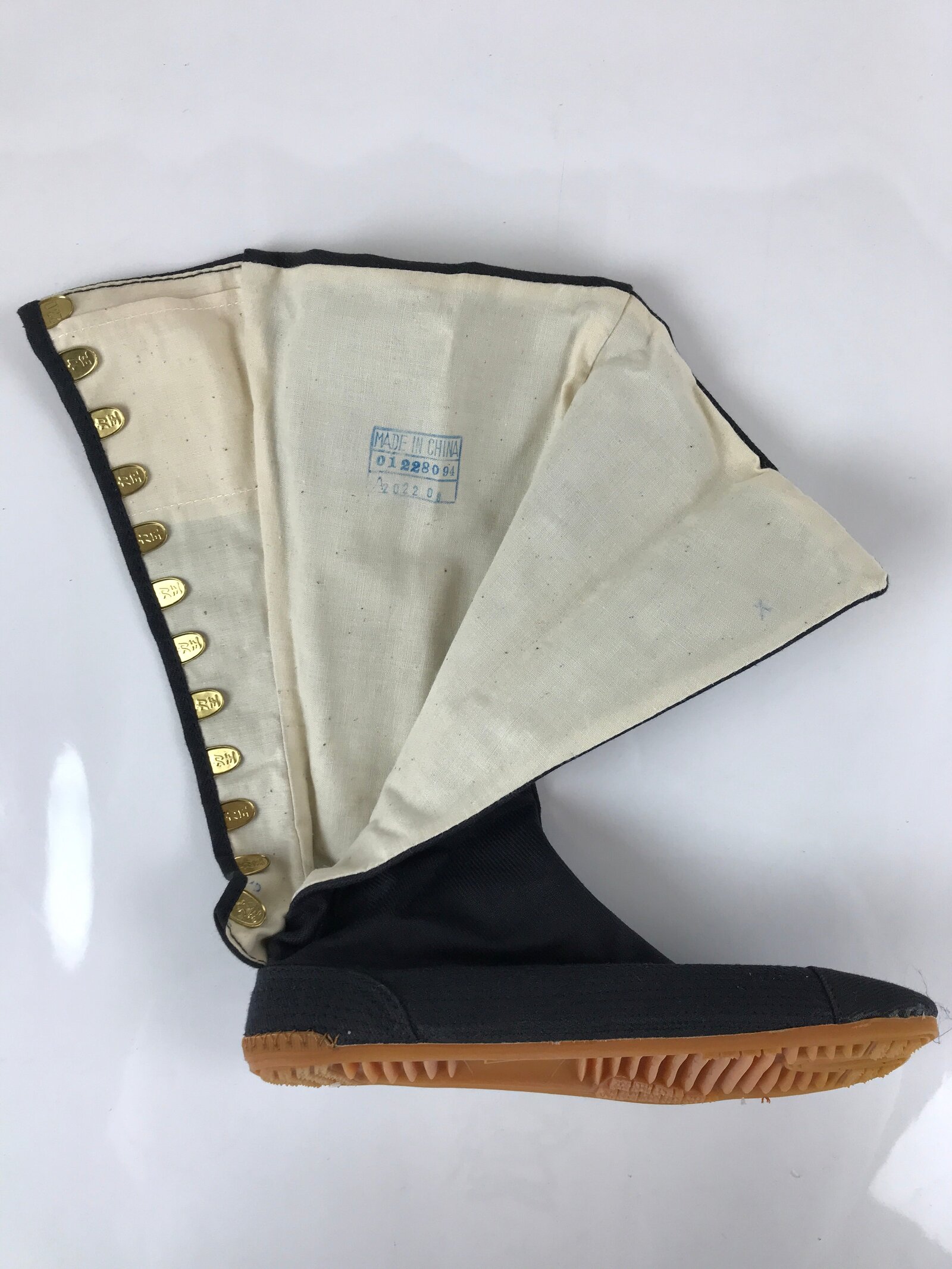 Japanese Traditional Tabi Boots Jikatabi Rubber Sole Work Festival 23cm JK673