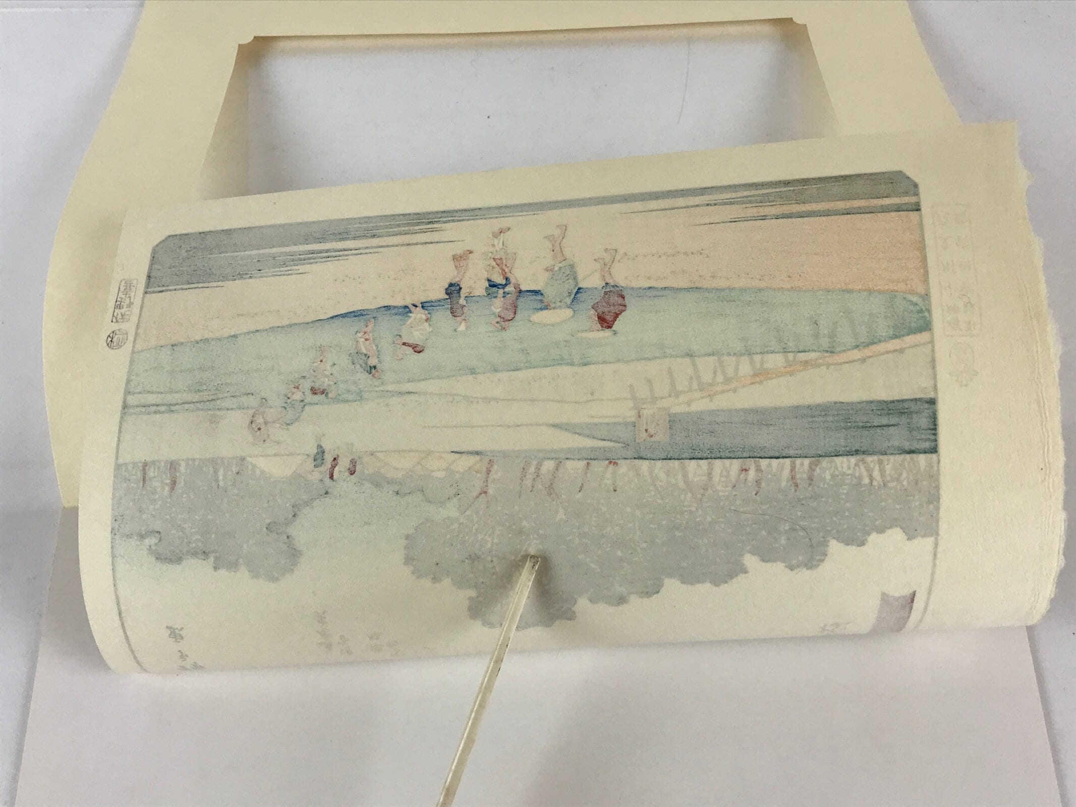 Japanese Ukiyoe Hiroshige Utagawa The 53 Stations Of The Tōkaidō Sequel FL112