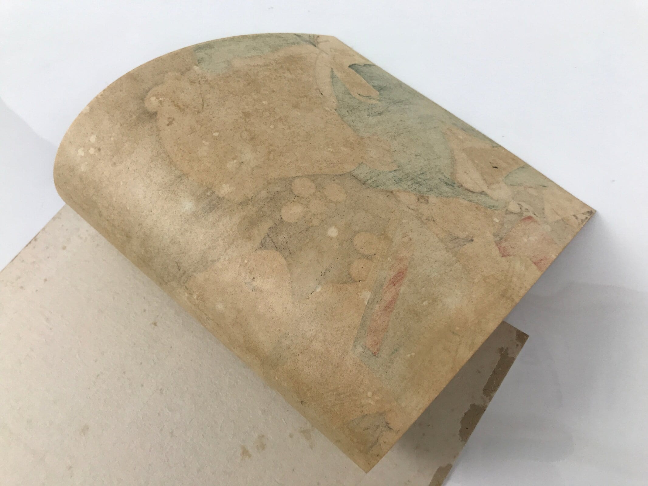 Japanese Ukiyoe Kabuki Actors Portrait Utagawa Toyokuni Woodblock Print FL456