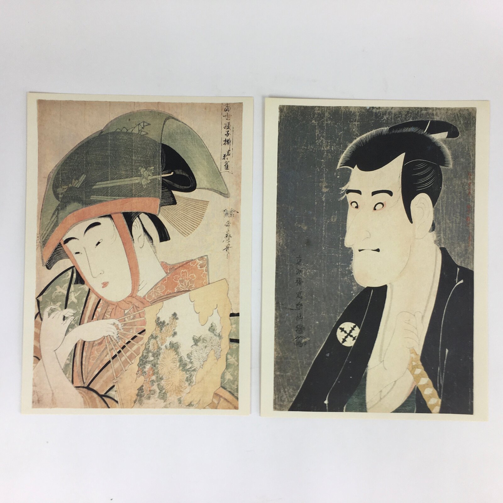 Japanese Ukiyoe Sharaku Utamaro 24 Selections Vtg Yomiuri Press No.3 FL70