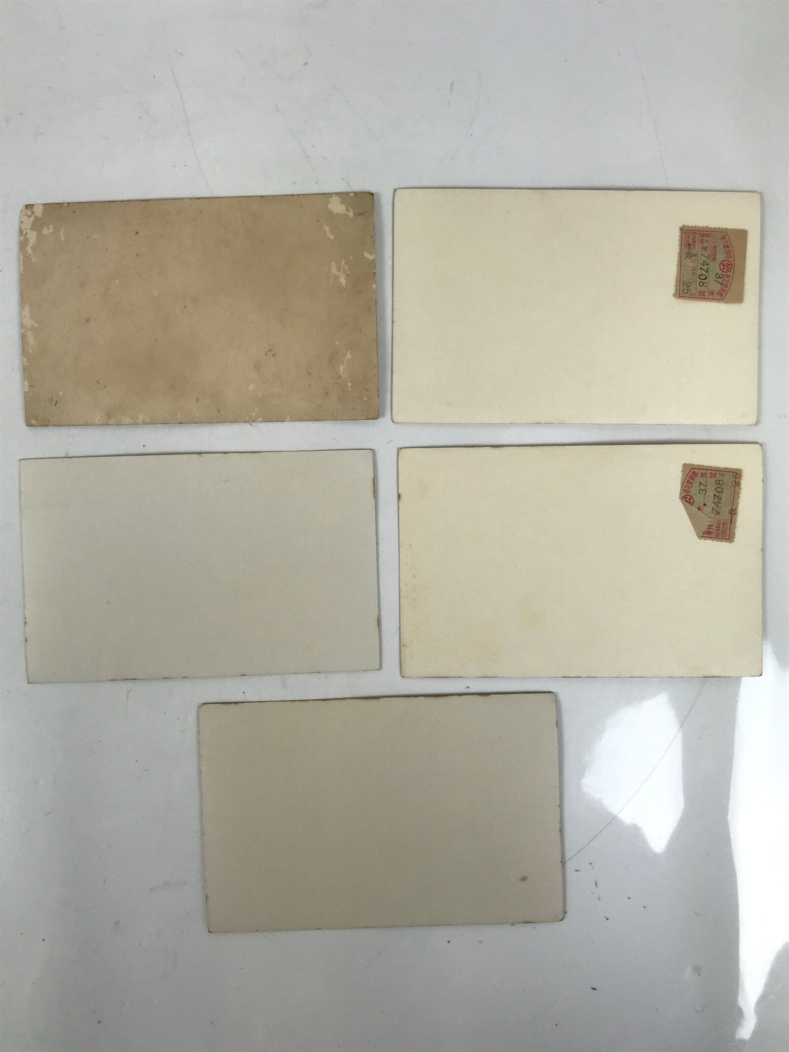 Japanese WWII East Asia War Plane Art Exhibition Souvenir Card Set Paper P420