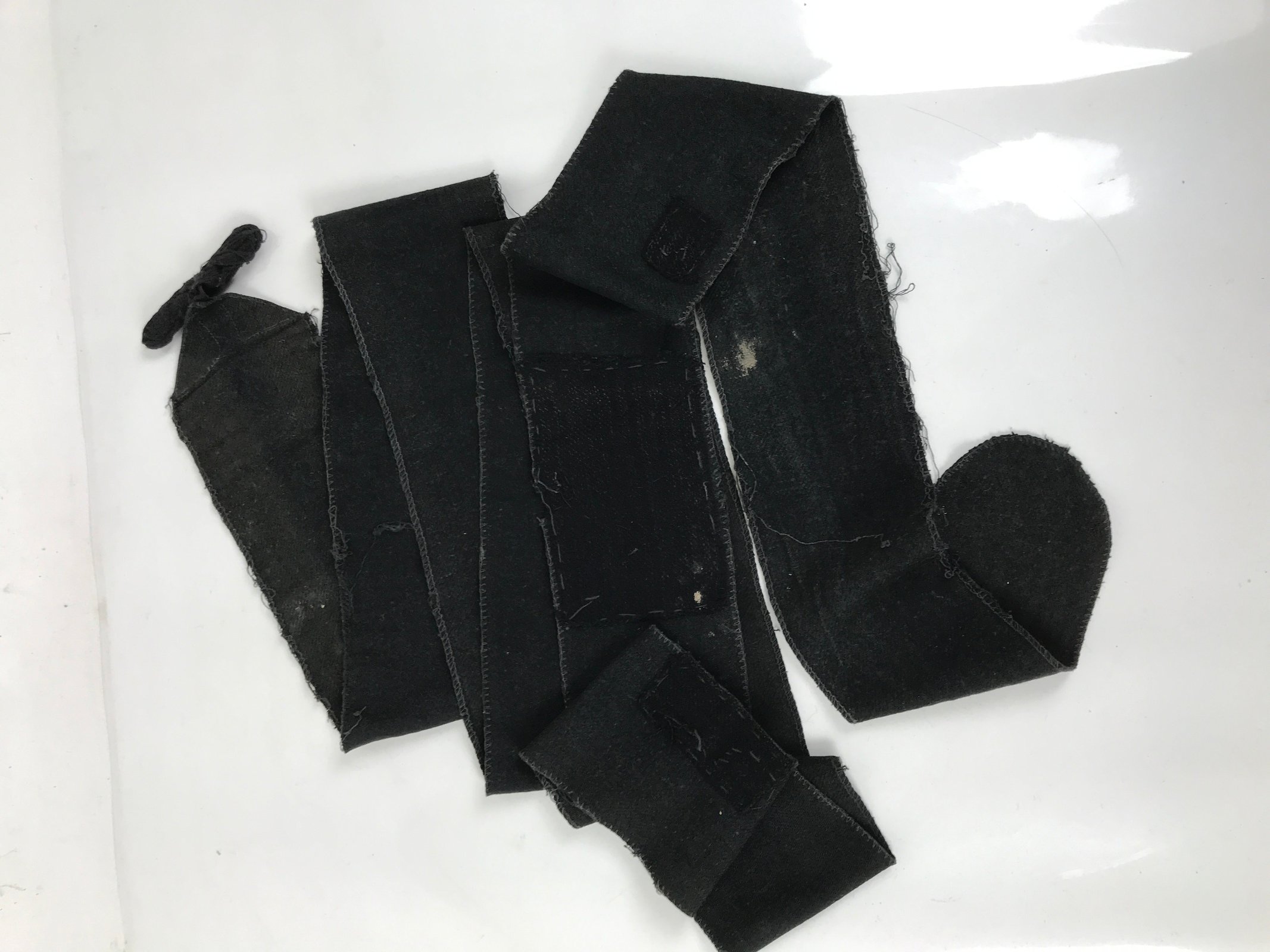 Japanese WWII Military Uniform Fabric Puttees Leg Binders Makikyahan Gaiter MK34