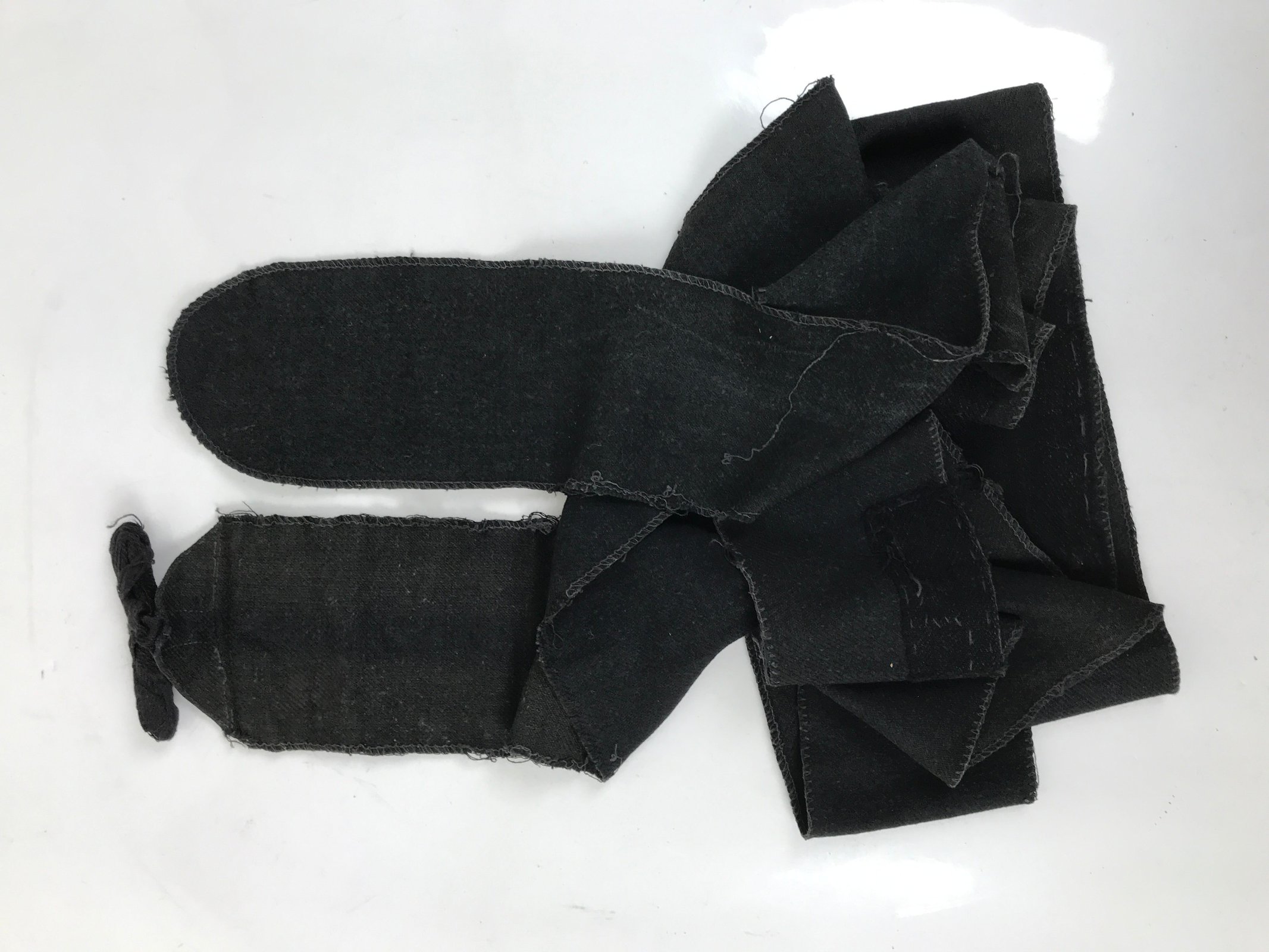 Japanese WWII Military Uniform Fabric Puttees Leg Binders Makikyahan Gaiter MK34