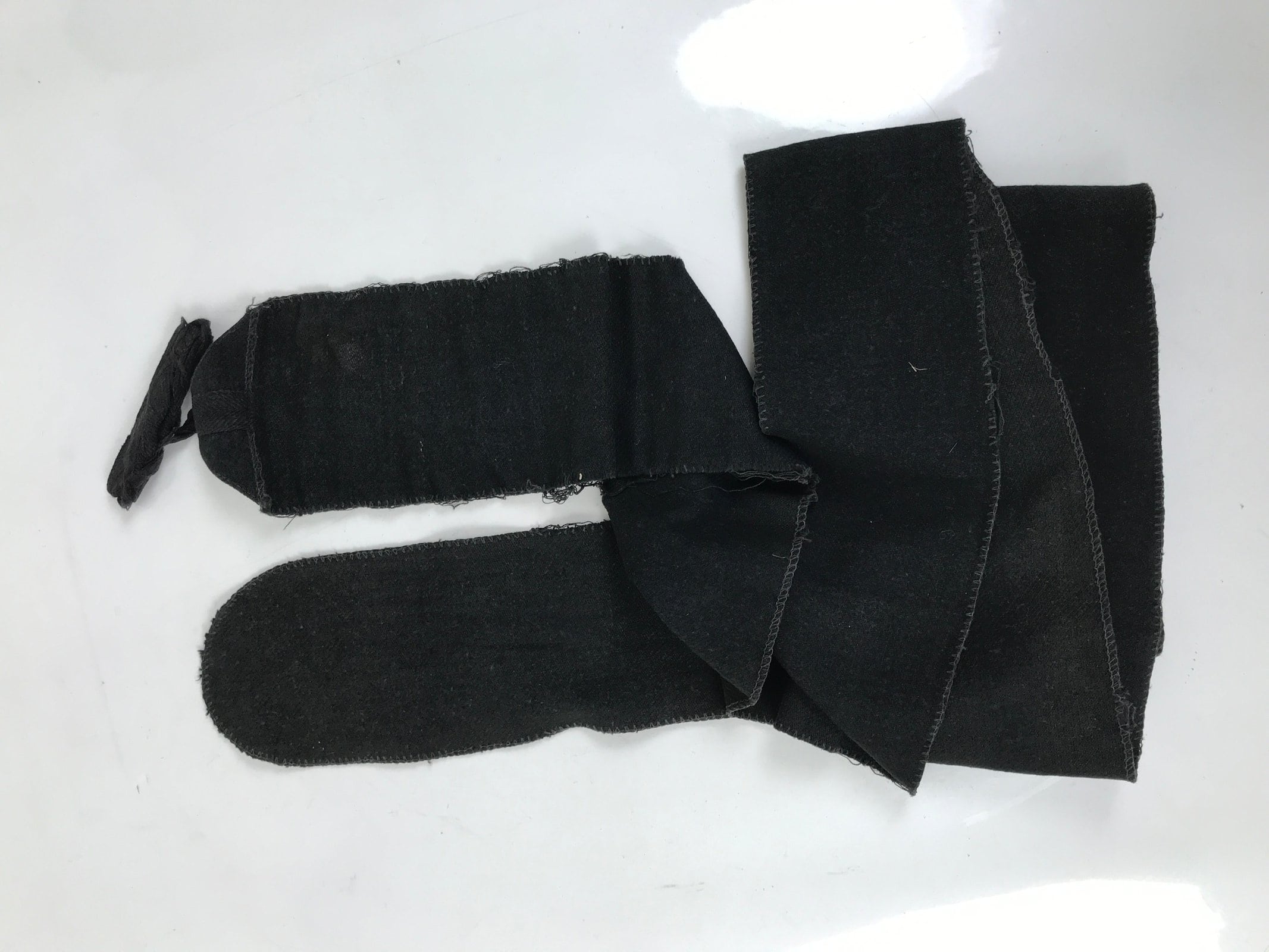 Japanese WWII Military Uniform Fabric Puttees Leg Binders Makikyahan Gaiter MK34