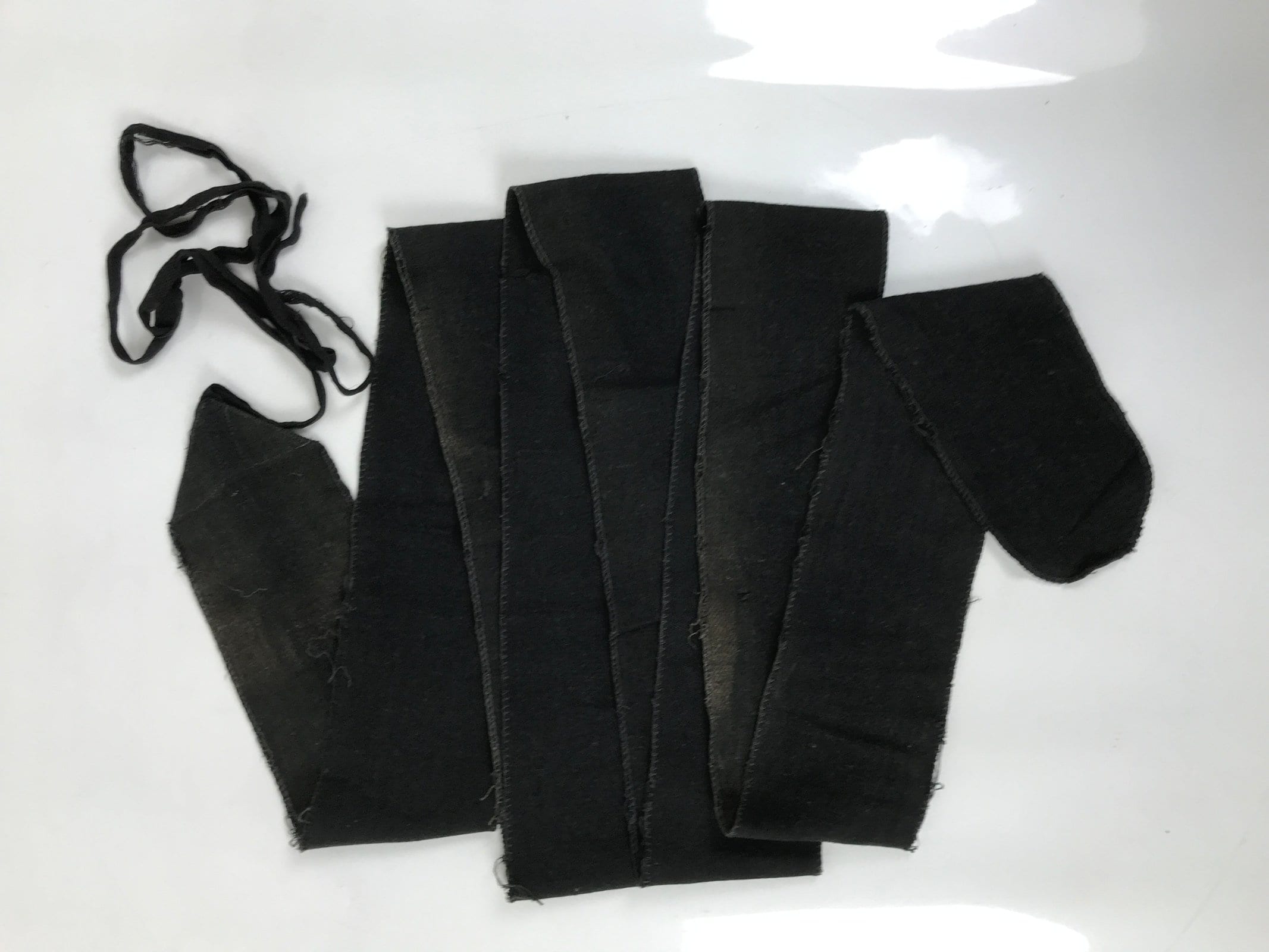 Japanese WWII Military Uniform Fabric Puttees Leg Binders Makikyahan Gaiter MK37