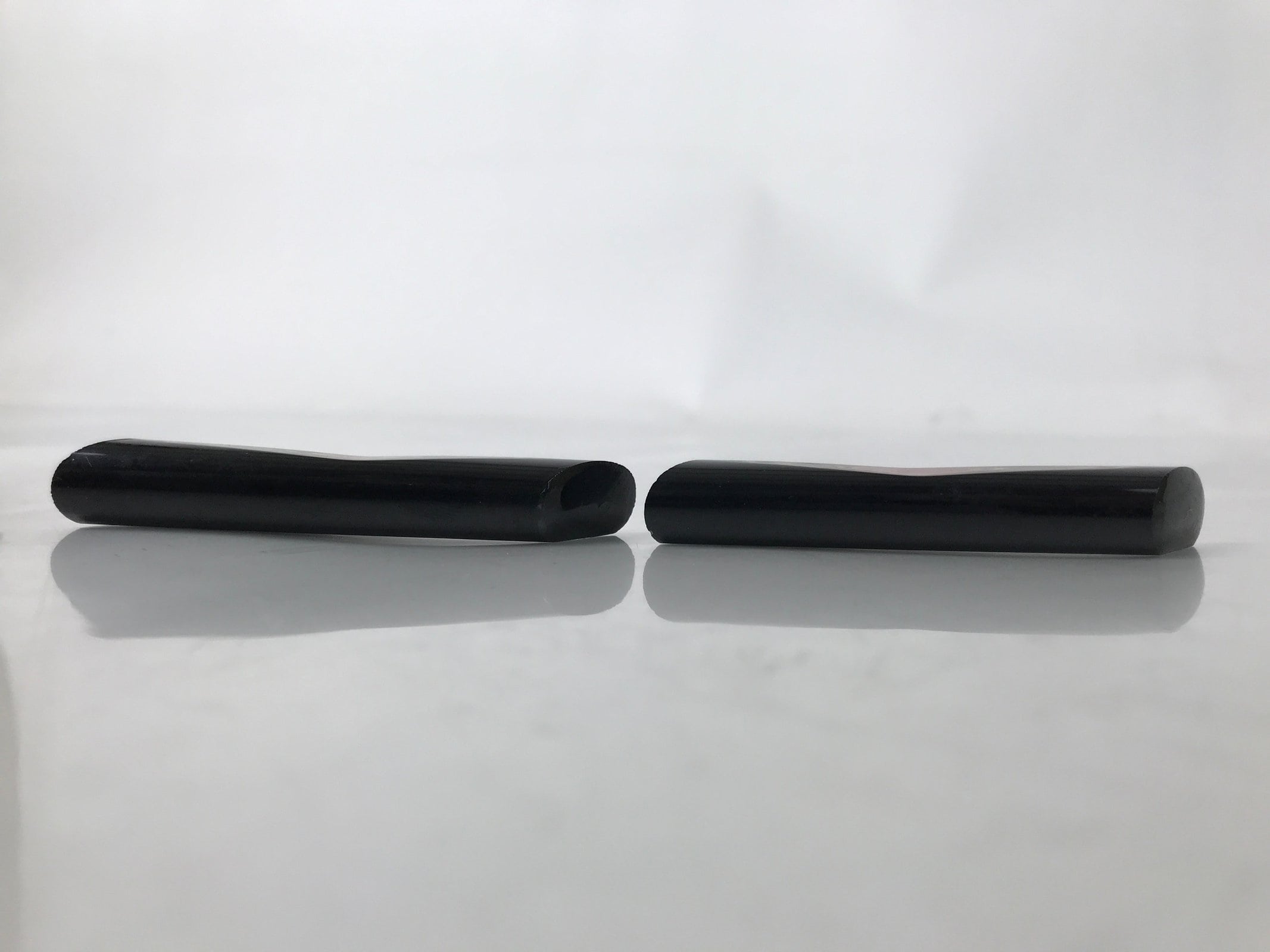 Japanese Wakasa Nuri Lacquered Wooden Chopstick Rest 5 Pcs Vtg Black Red LWB110