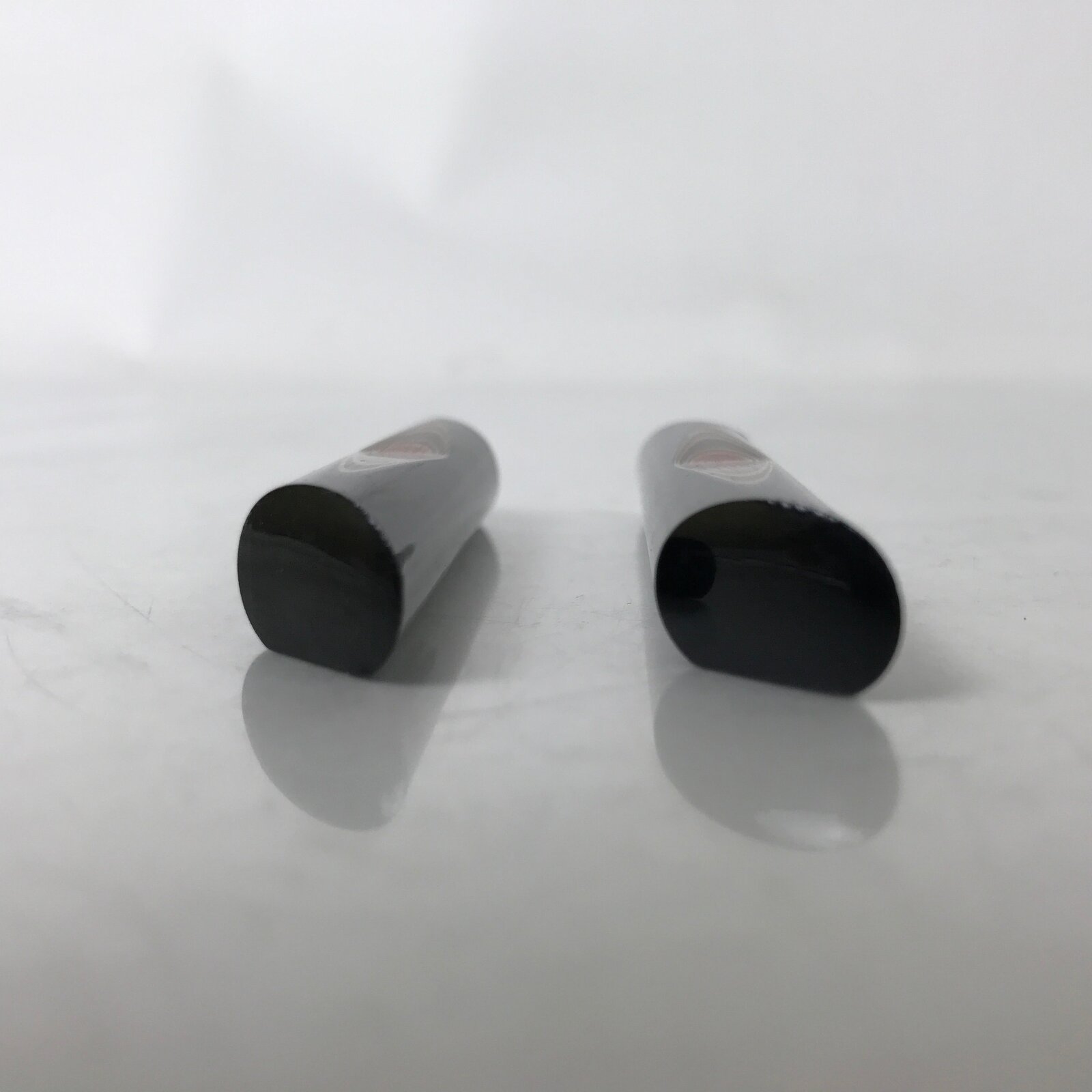 Japanese Wakasa Nuri Lacquered Wooden Chopstick Rest 5 Pcs Vtg Black Red LWB110