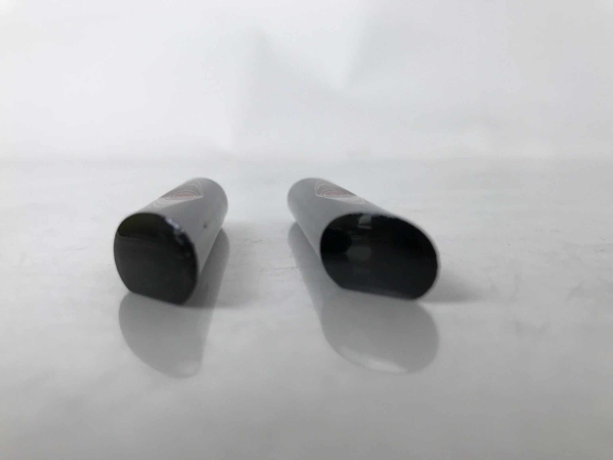 Japanese Wakasa Nuri Lacquered Wooden Chopstick Rest 5 Pcs Vtg Black Red LWB110