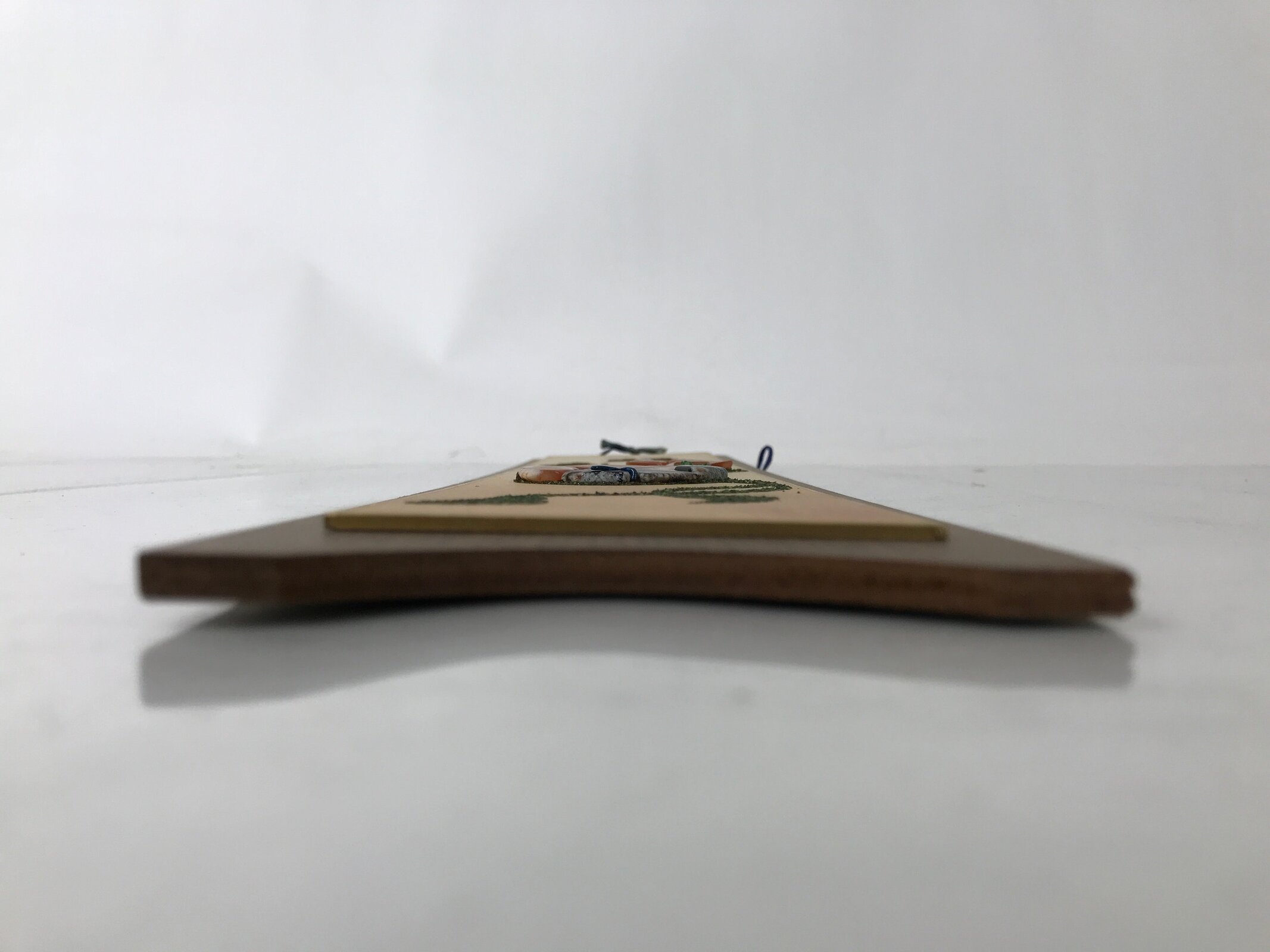 Japanese Wall Hanging Frame Tanzaku Shikishi Display Art Board Gourd Stone FL388