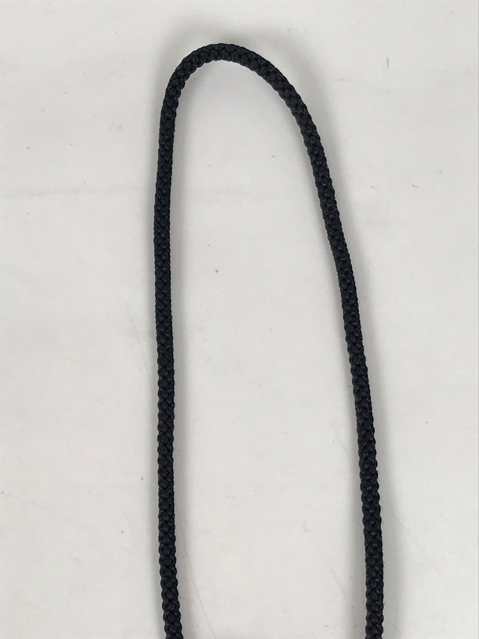 Japanese Western Bolo Loop Tie Vtg Woman Birds Slide Metal Tips Black JK888