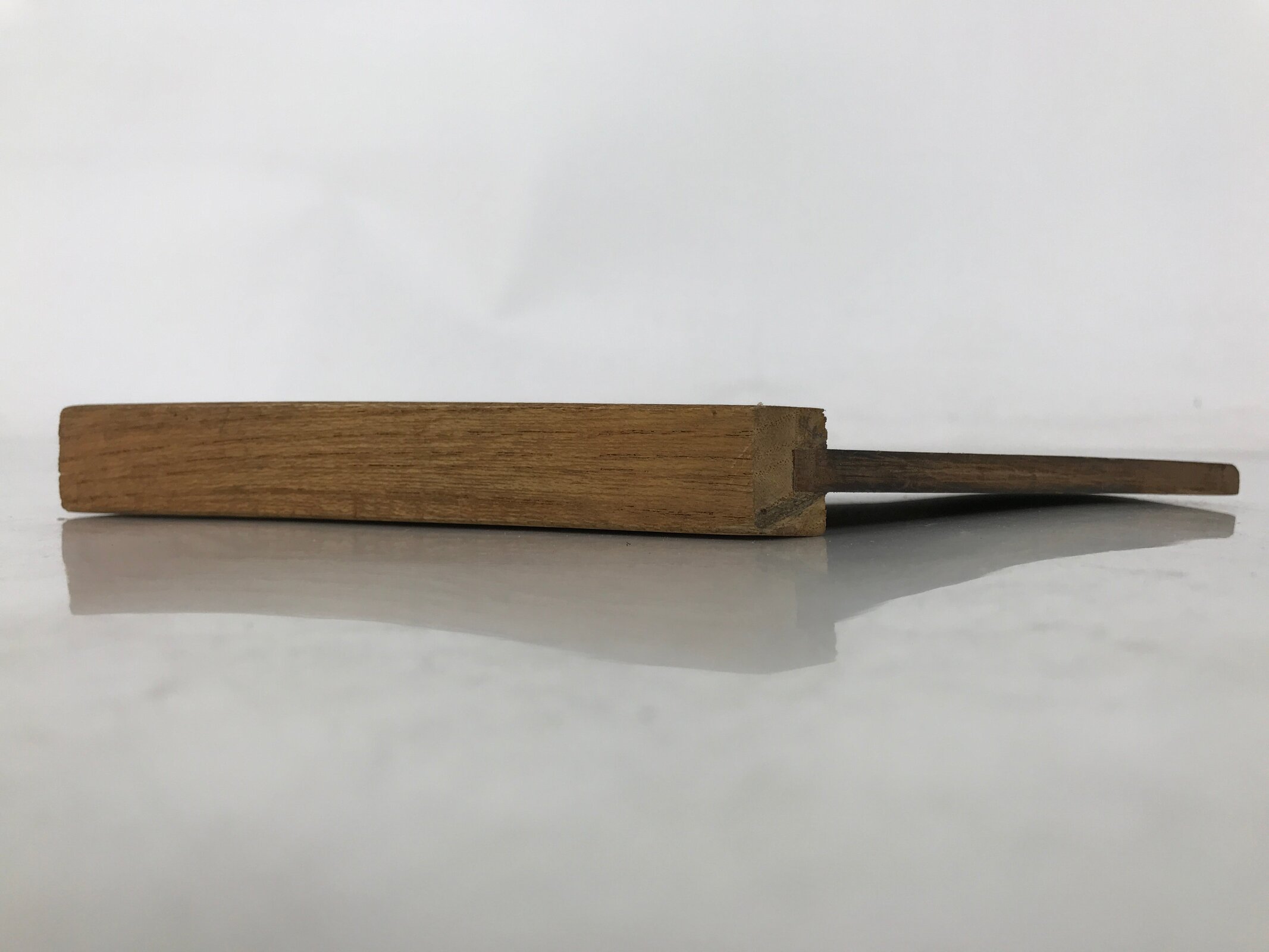 Japanese Wood Angle Ruler Vtg Square Woodworking Carpentry Tool 45degrees T301