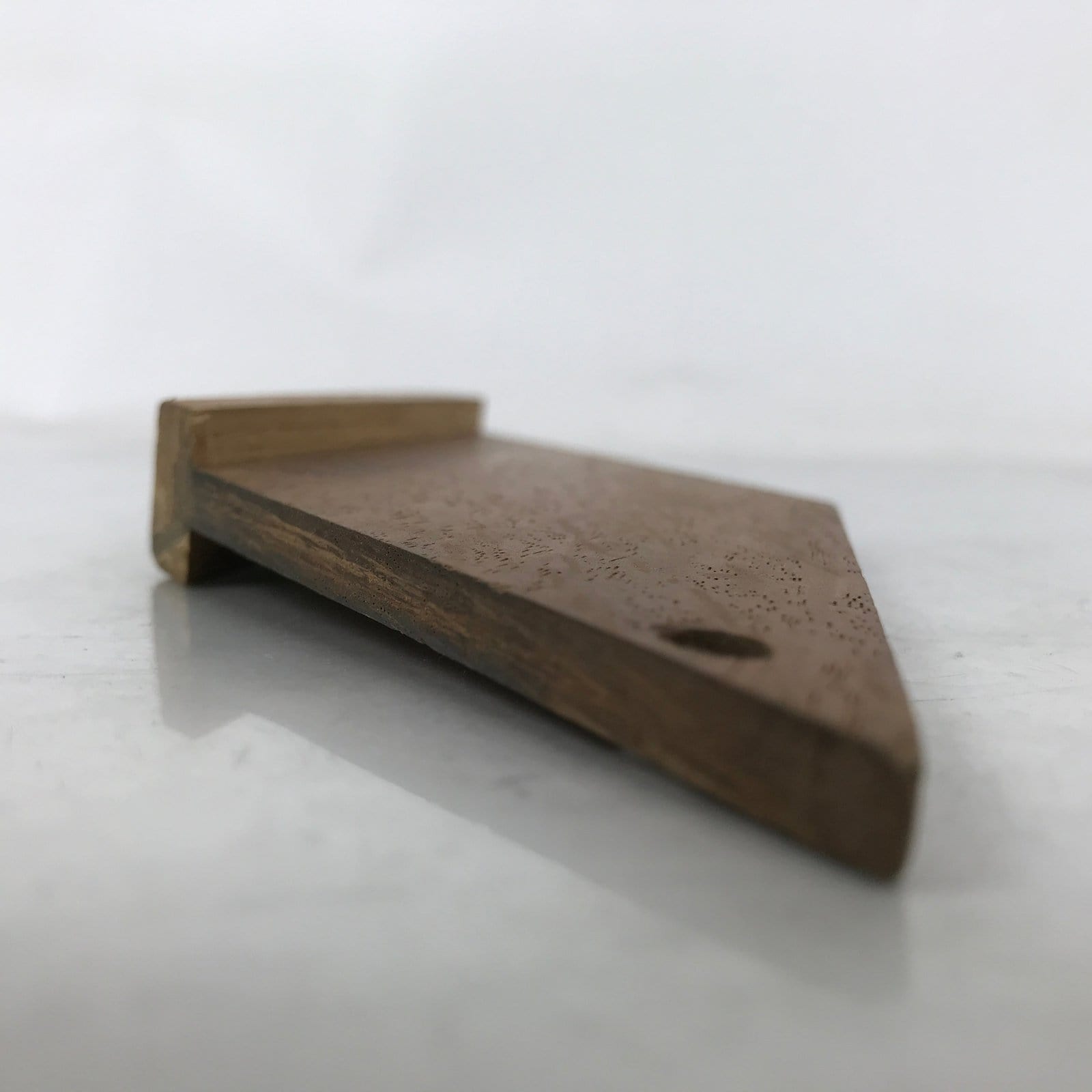 Japanese Wood Angle Ruler Vtg Square Woodworking Carpentry Tool 45degrees T301