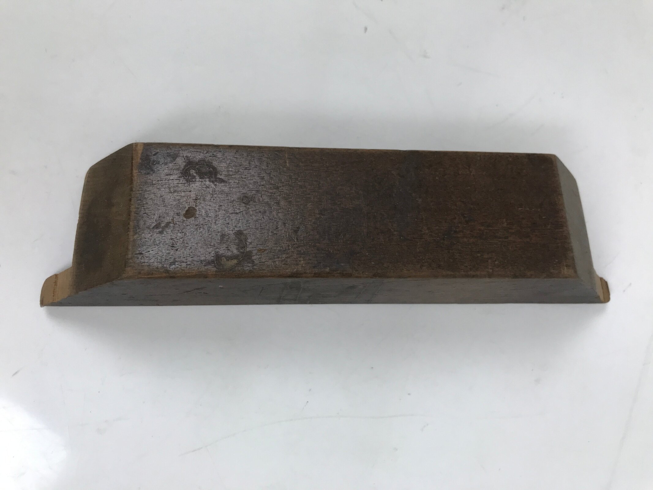 Japanese Wood Angle Ruler Vtg Square Woodworking Carpentry Tool 45degrees T310