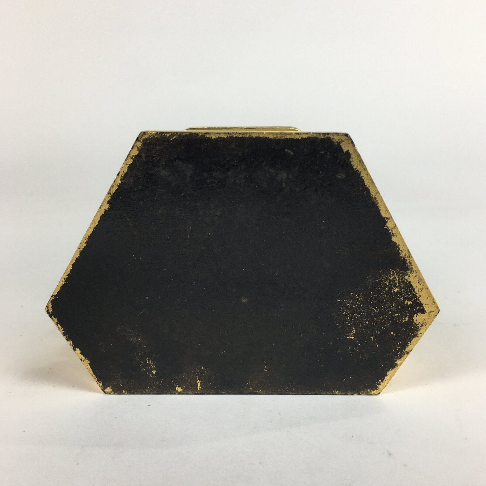 Japanese Wood Buddhist Altar Statue Vtg Nyorai Shaka Amida Gold Lacquer BD638