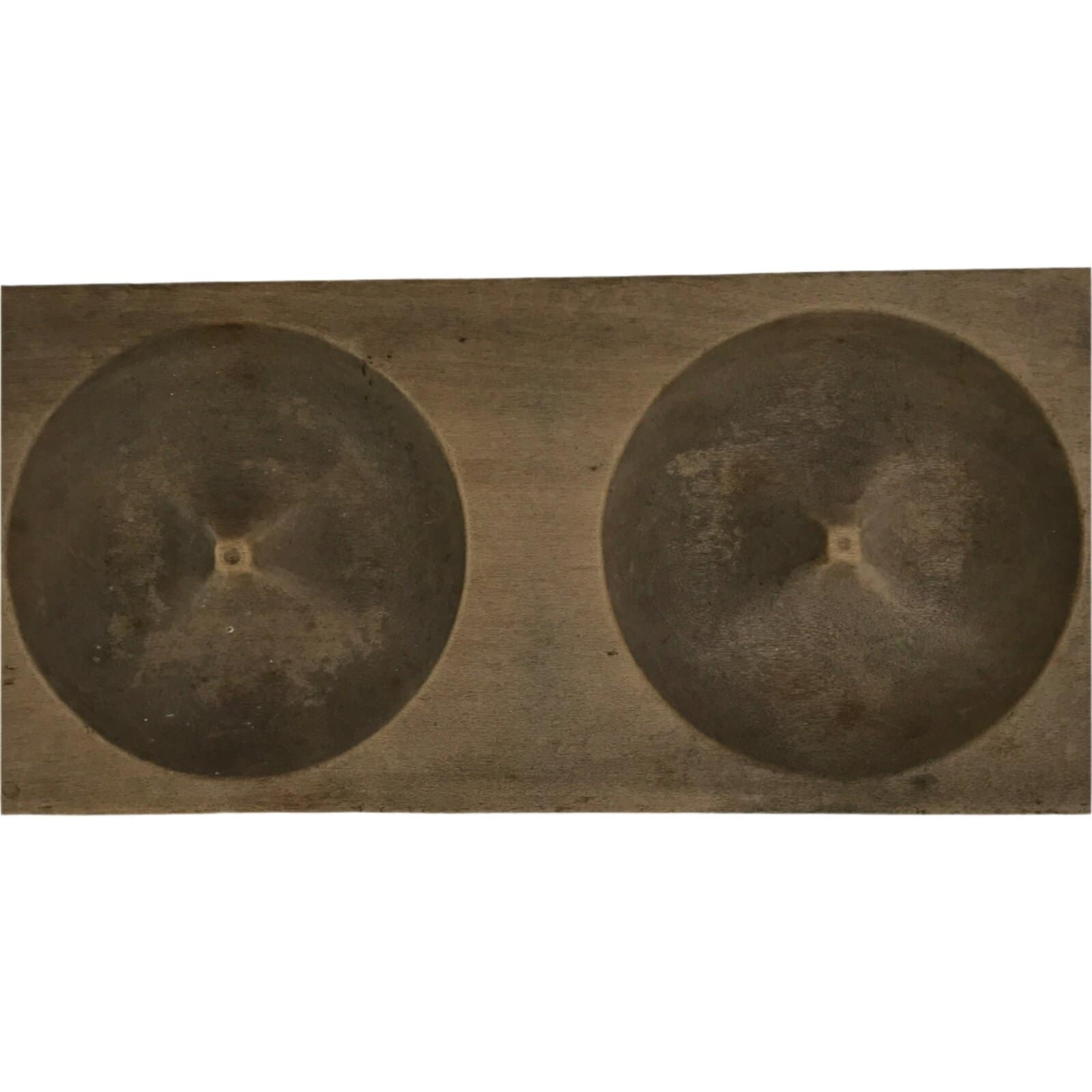 Japanese Wood Carved Kashigata Cake Mold Vtg Sweet Wagashi Apple Ringo Kg689