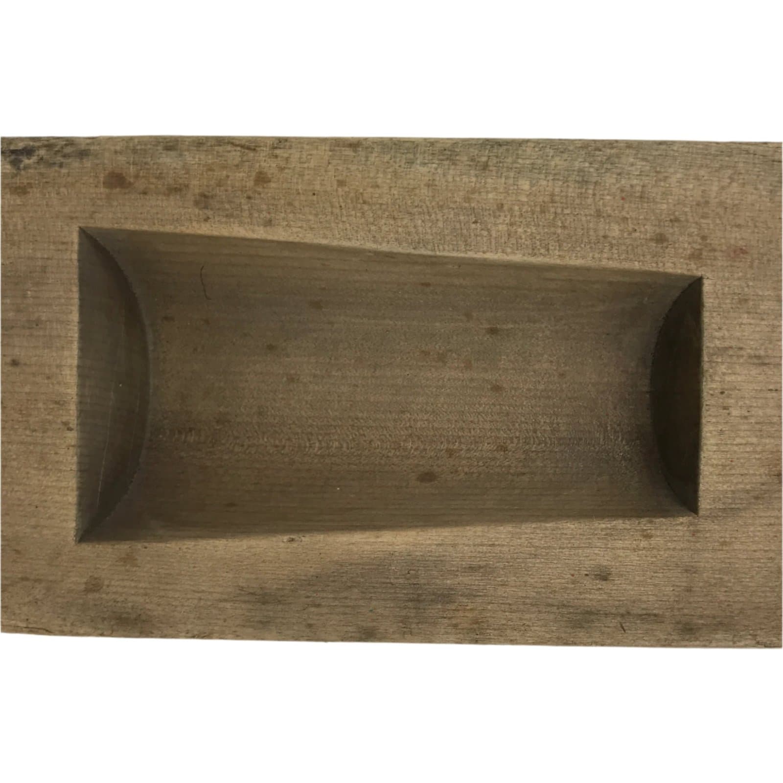 Japanese Wood Carved Kashigata Cake Mold Vtg Sweet Wagashi Fish Kamaboko Kg618