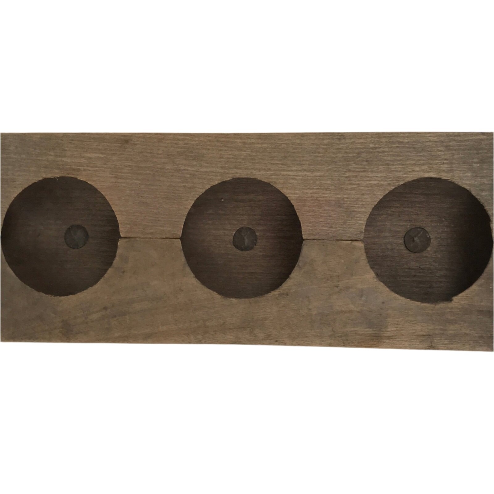 Japanese Wood Carved Kashigata Cake Mold Vtg Sweet Wagashi Mikan Orange Kg713