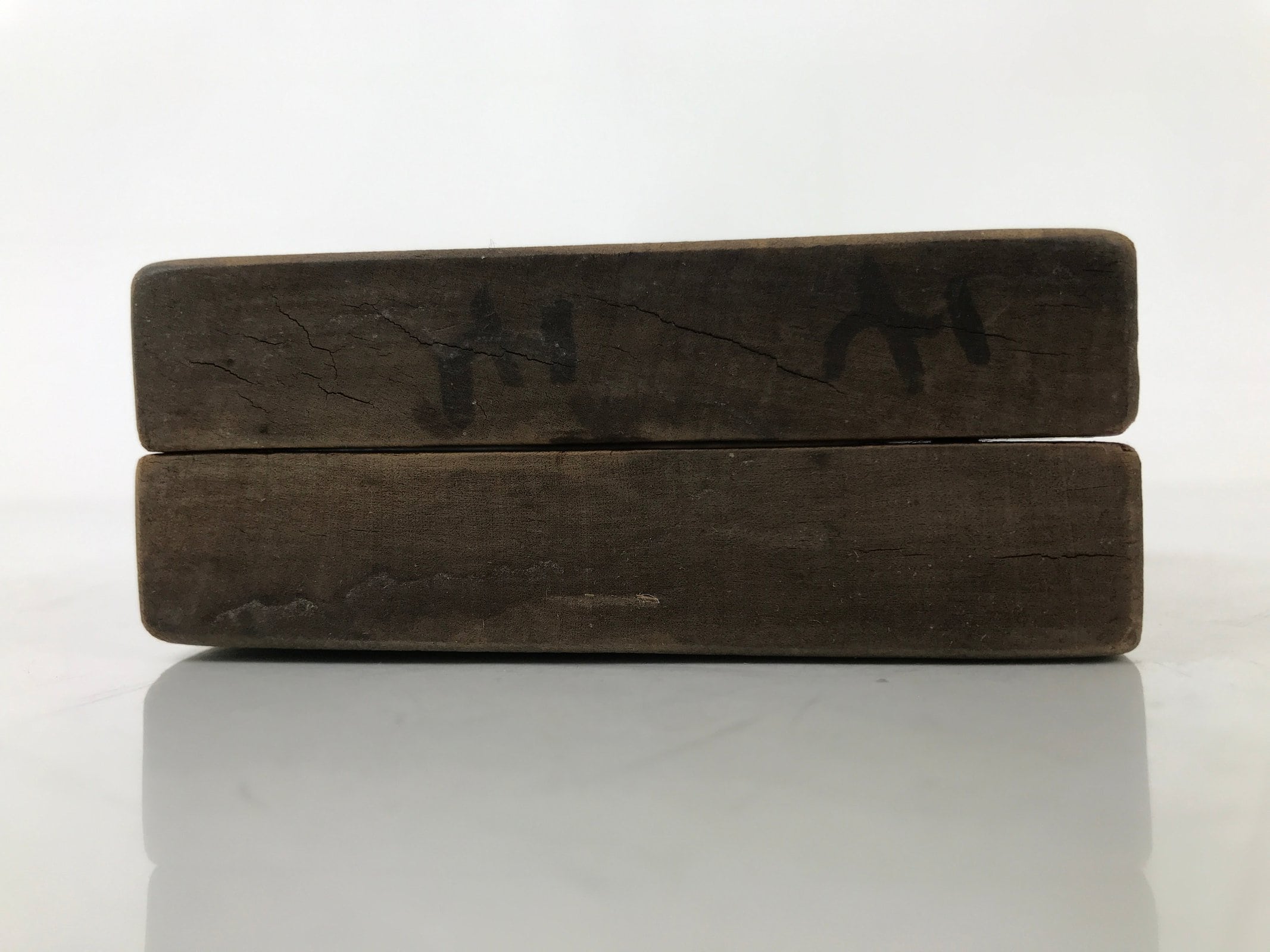 Japanese Wood Carved Kashigata Cake Mold Vtg Sweet Wagashi Peach Momo Kg552