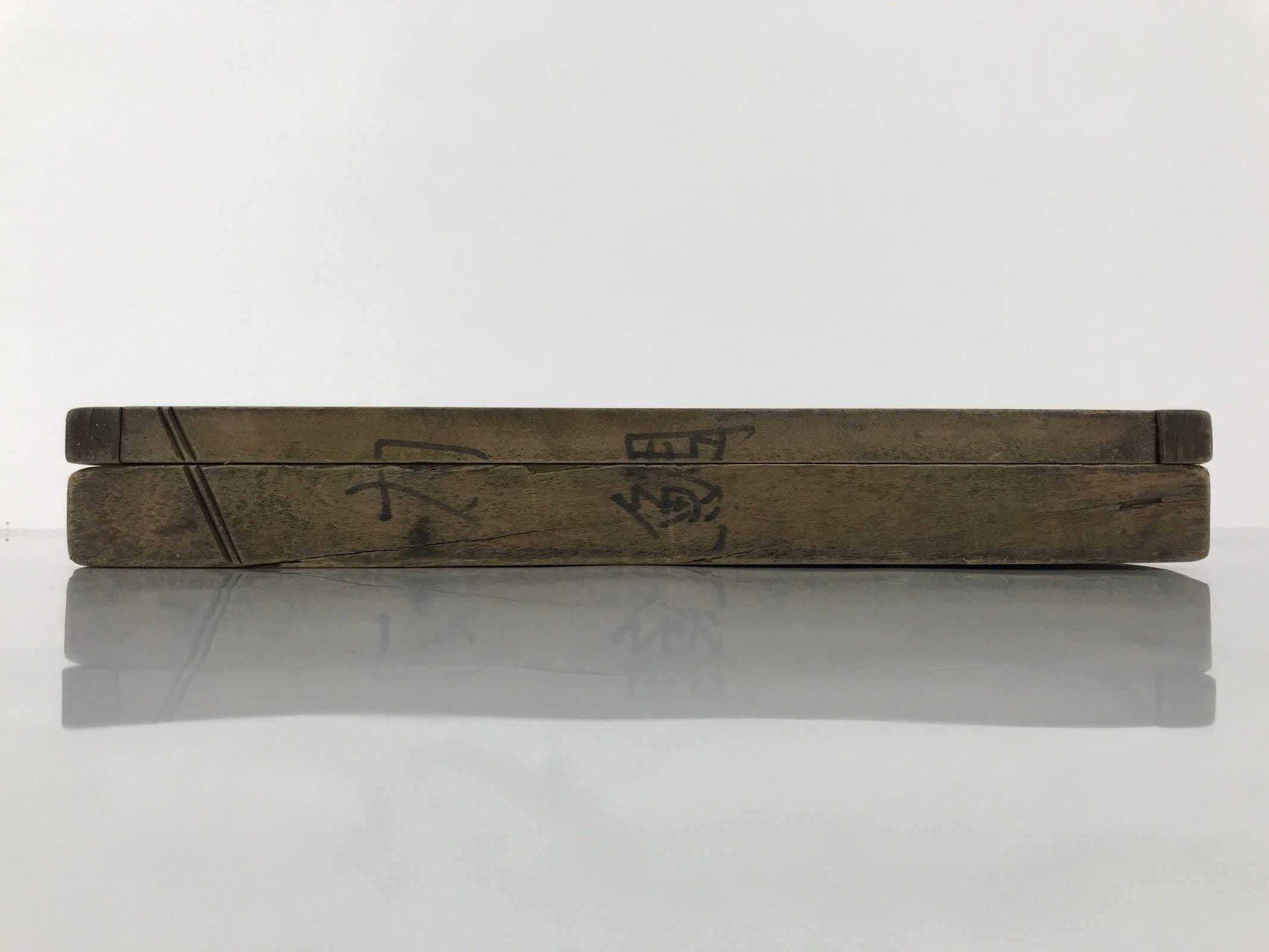 Japanese Wood Carved Kashigata Cake Mold Vtg Sweet Wagashi Tai Madai Fish Kg811