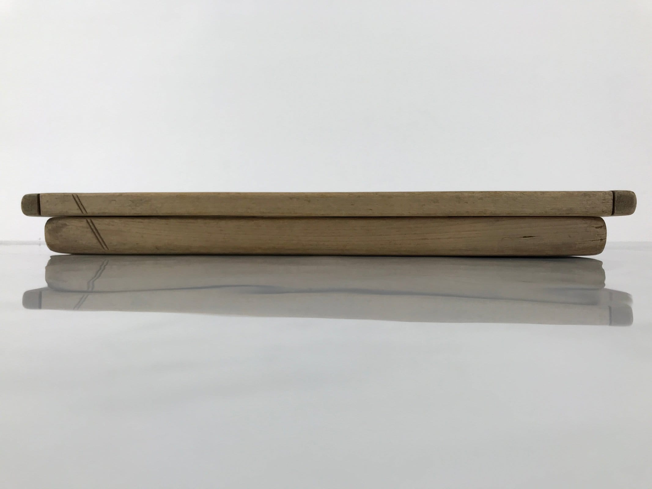 Japanese Wood Carved Kashigata Cake Mold Vtg Sweet Wagashi Tai Madai Fish Kg816