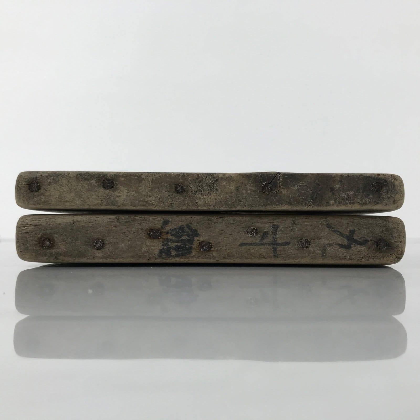 Japanese Wood Carved Kashigata Cake Mold Vtg Sweet Wagashi Tai Madai Fish Kg817