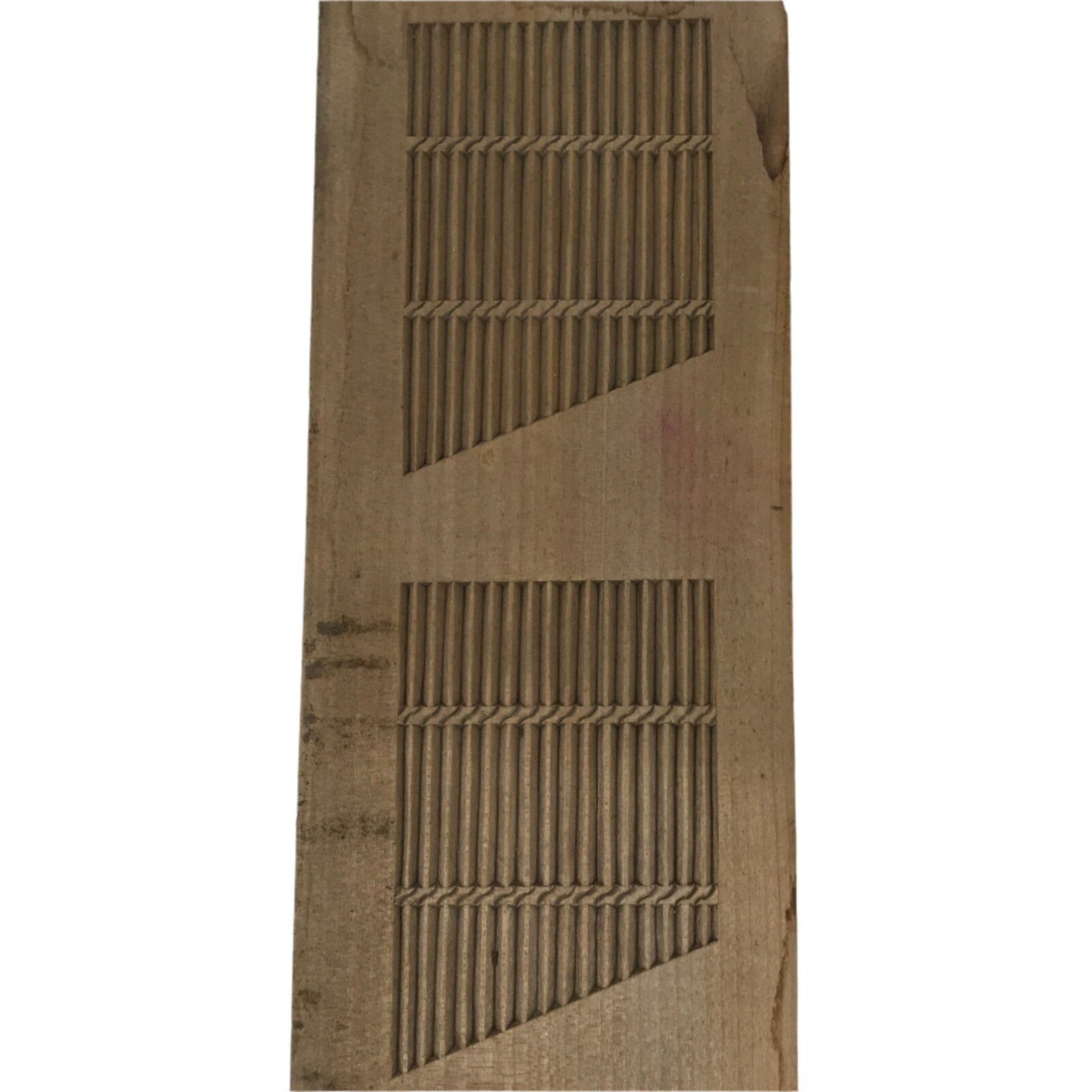 Japanese Wood Carved Kashigata Cake Mold Vtg Sweet Wagashi Wheat Gluten Kg690