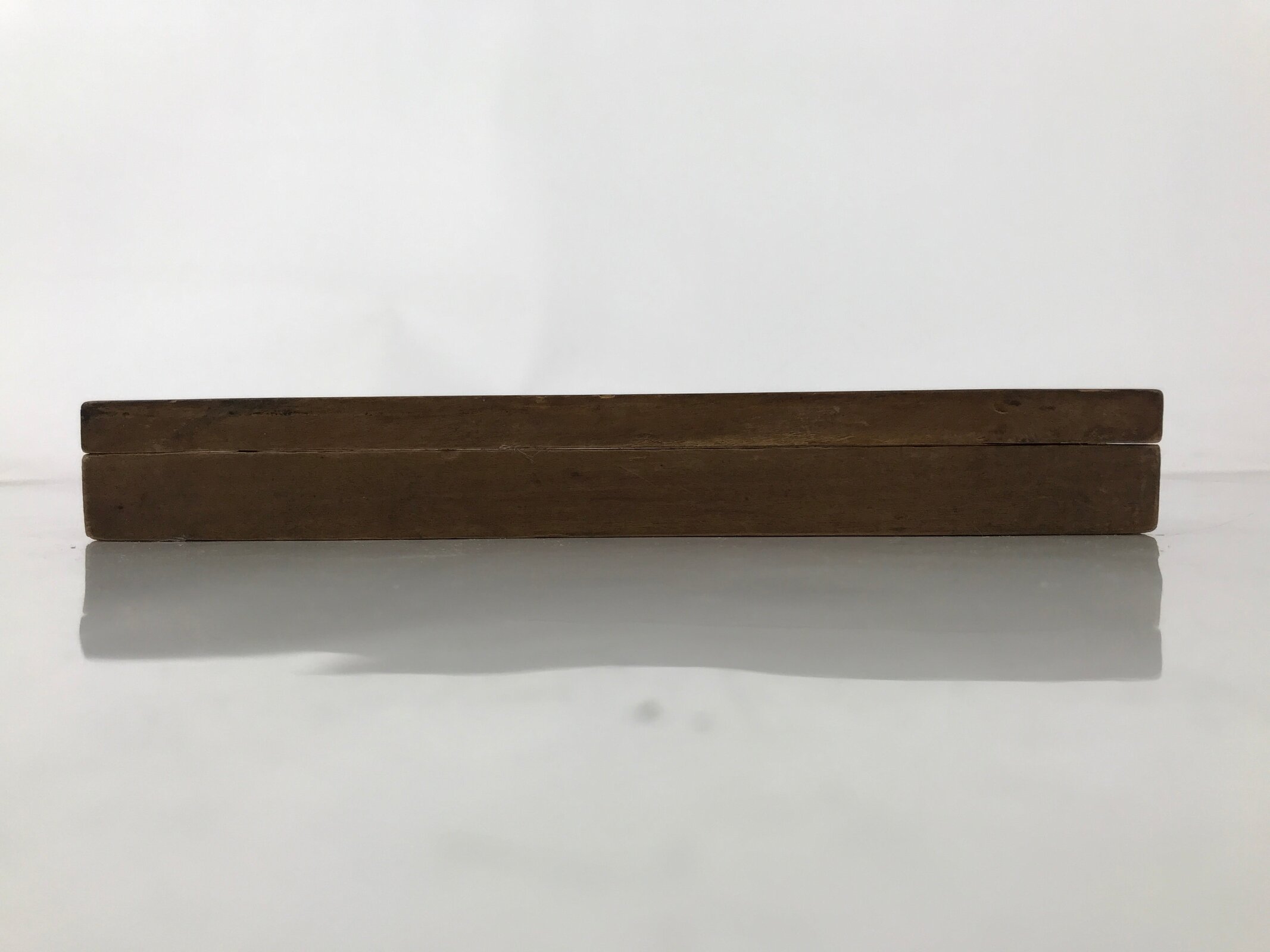 Japanese Wood Carved Kashigata Cake Mold Vtg Sweet Wagashi Zucchini Gourd Kg620