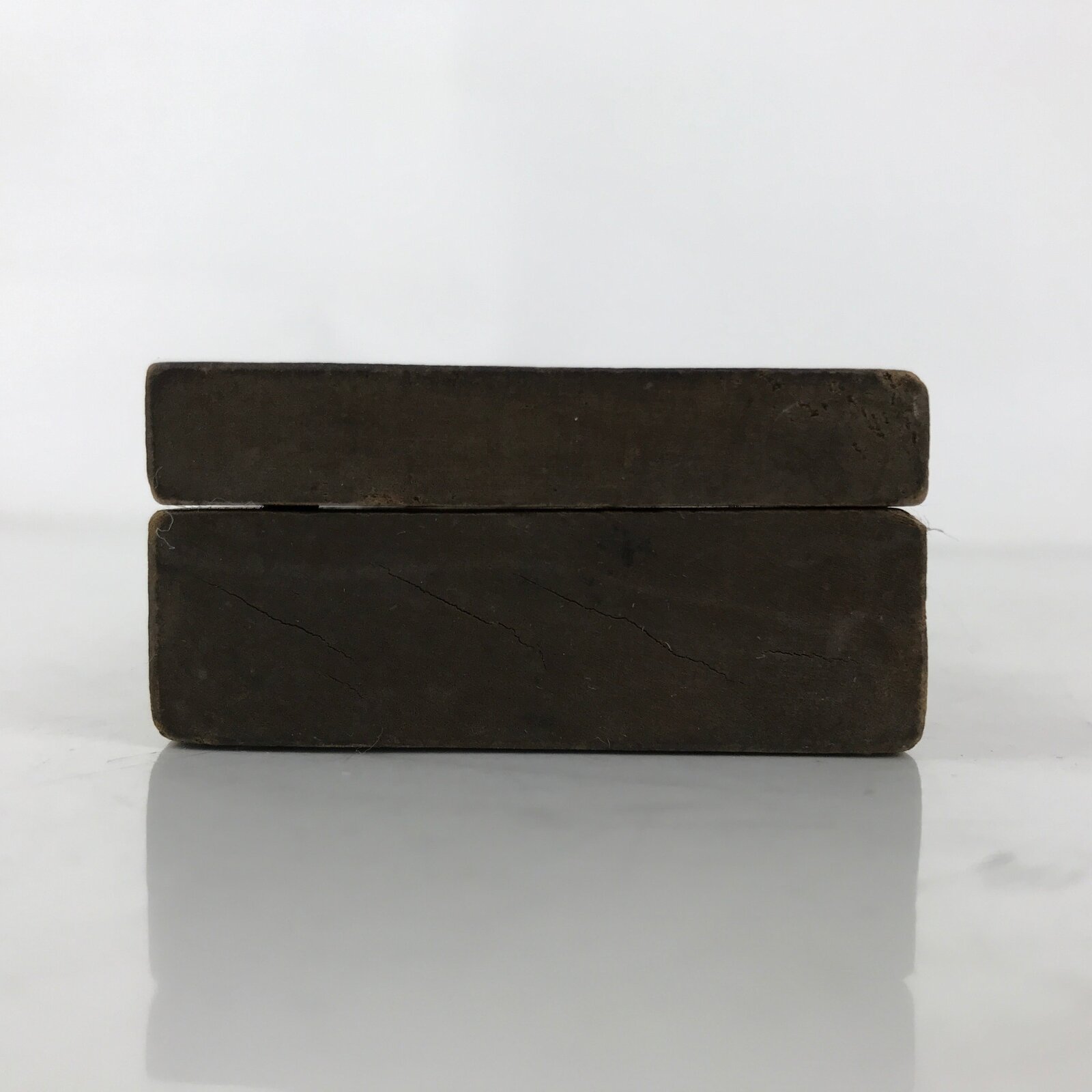 Japanese Wood Carved Kashigata Cake Mold Vtg Sweet Wagashi Zucchini Gourd Kg620