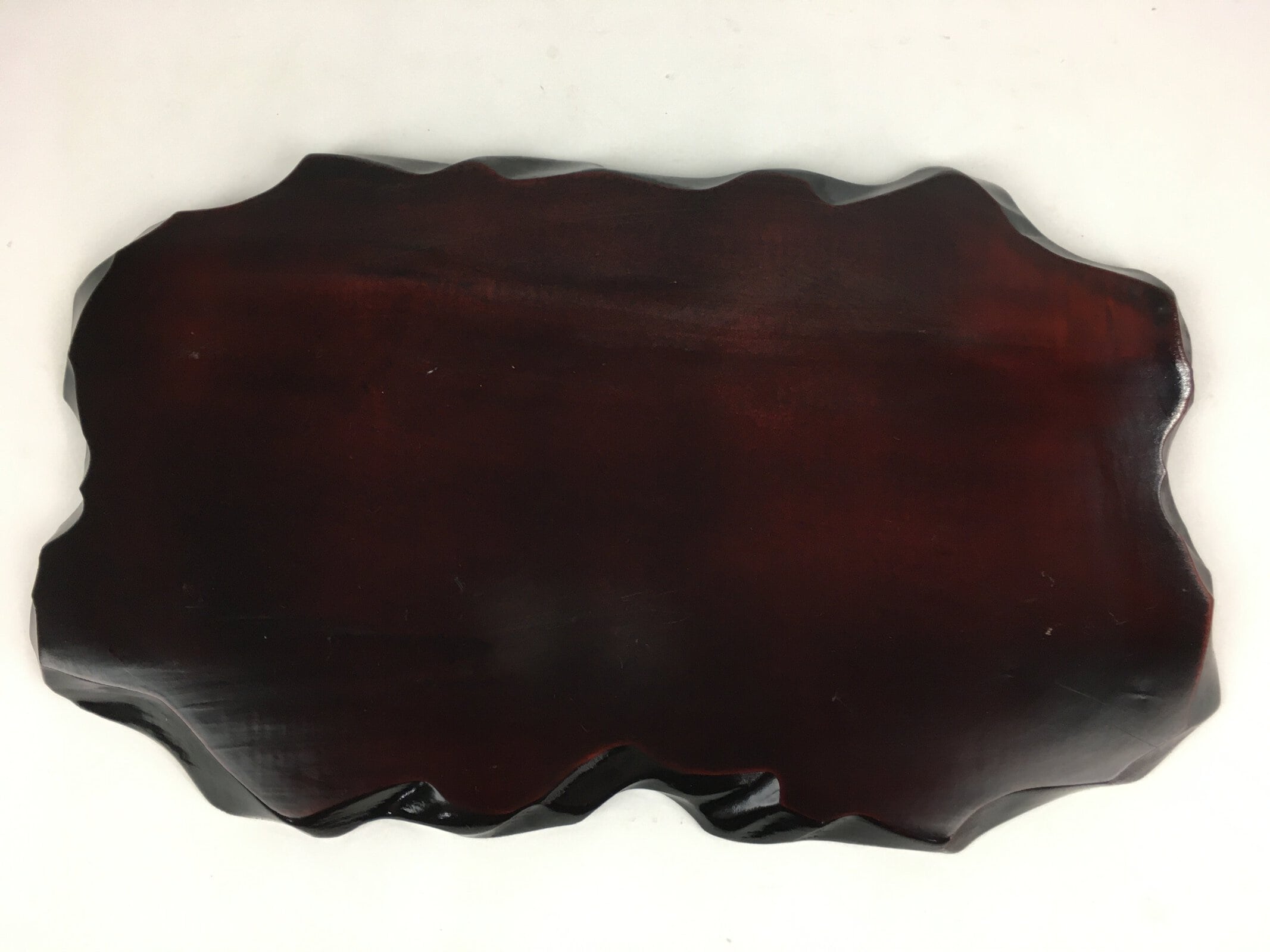 Japanese Wood Carving Figurine Ainu Bear Vtg Wood Ornament Brown AB96