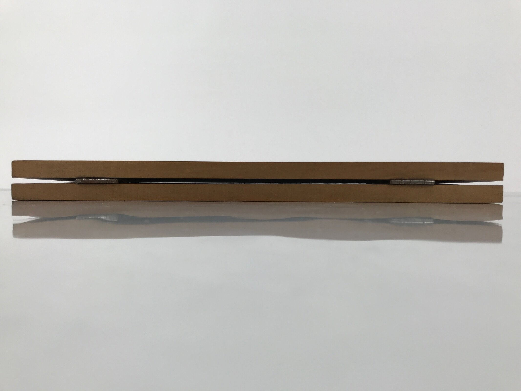 Japanese Wood Go Board Vtg Game Folding Goban Portable Igo 19X19 Grid GB102