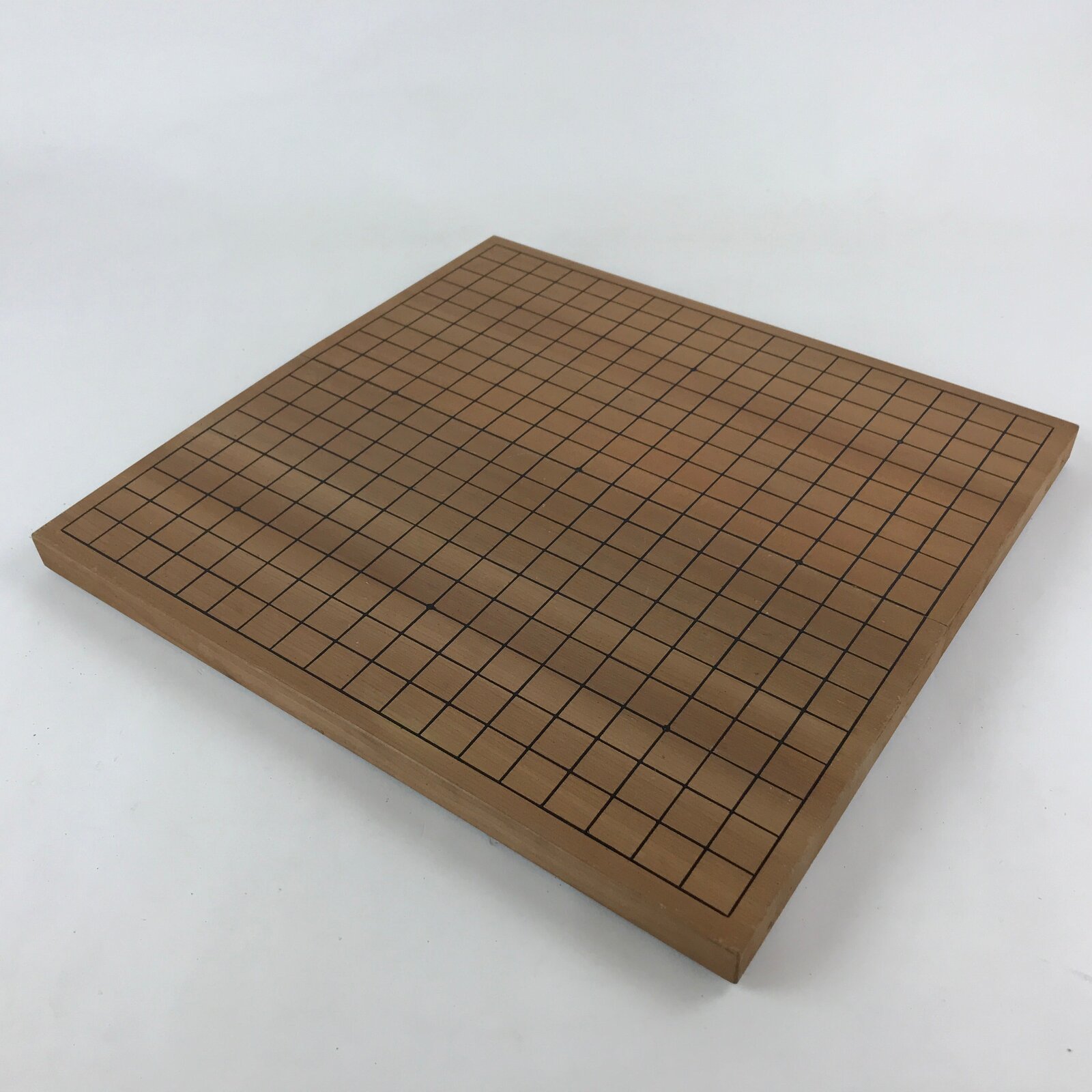 Japanese Wood Go Board Vtg Game Table Folding Goban Portable Igo 19X19 Grid GB83
