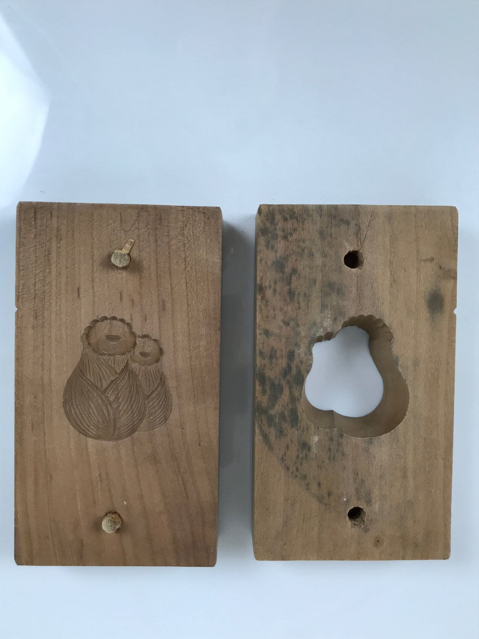 Japanese Wood Kashigata Cake Mold Sweet Wagashi Adonis Flower Fukujusou Kg801