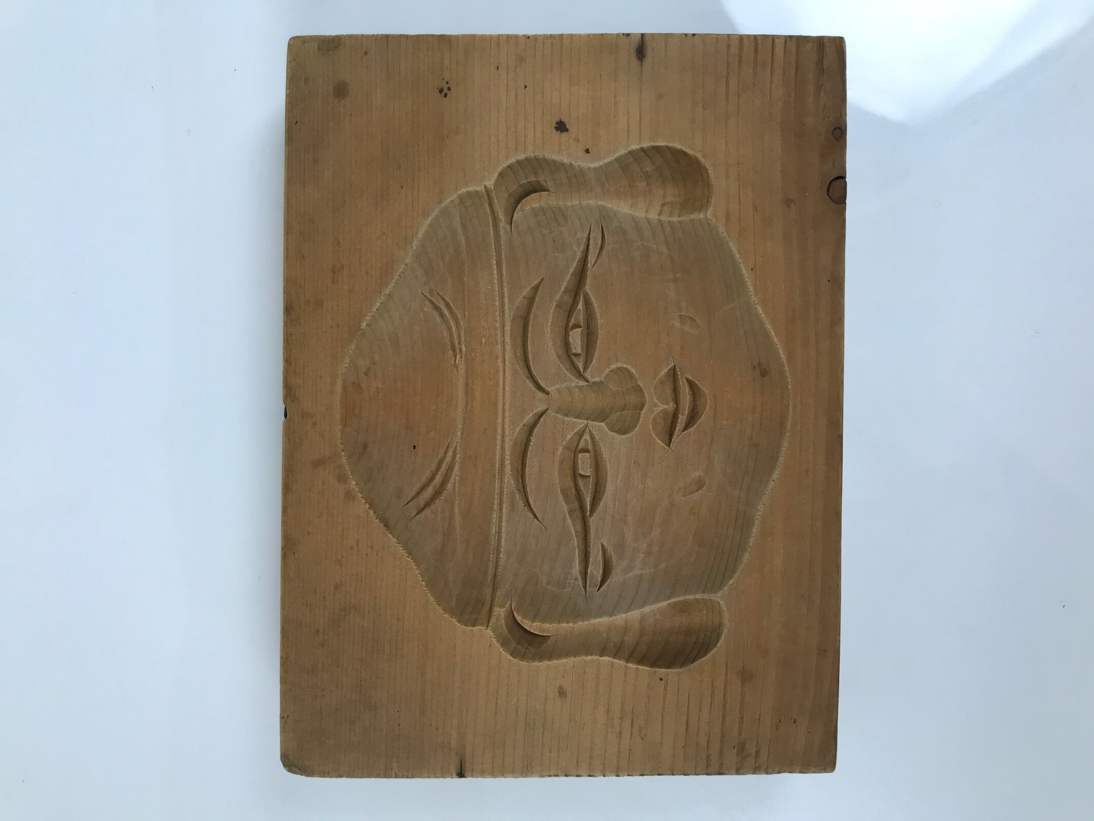 Japanese Wood Kashigata Cake Mold Sweets Wagashi 7 Lucky Gods Daikokuten Kg788