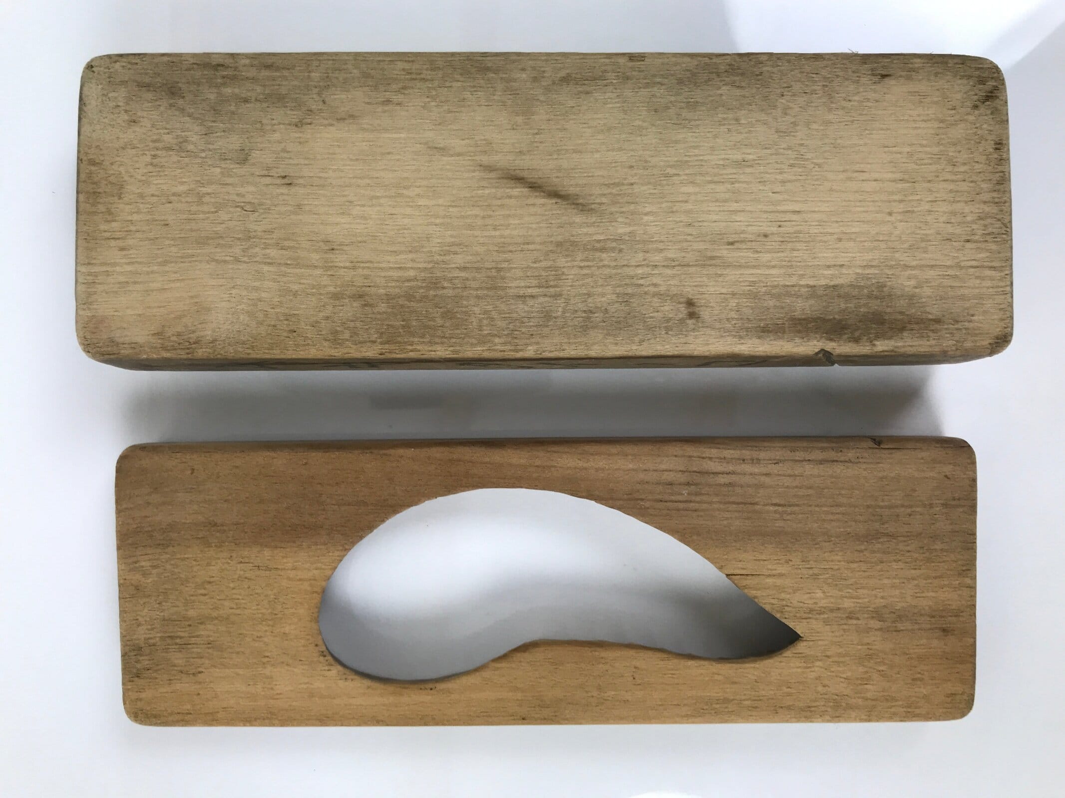 Japanese Wood Kashigata Cake Mold Vtg Sweet Wagashi Takenoko Bamboo Shoot Kg773