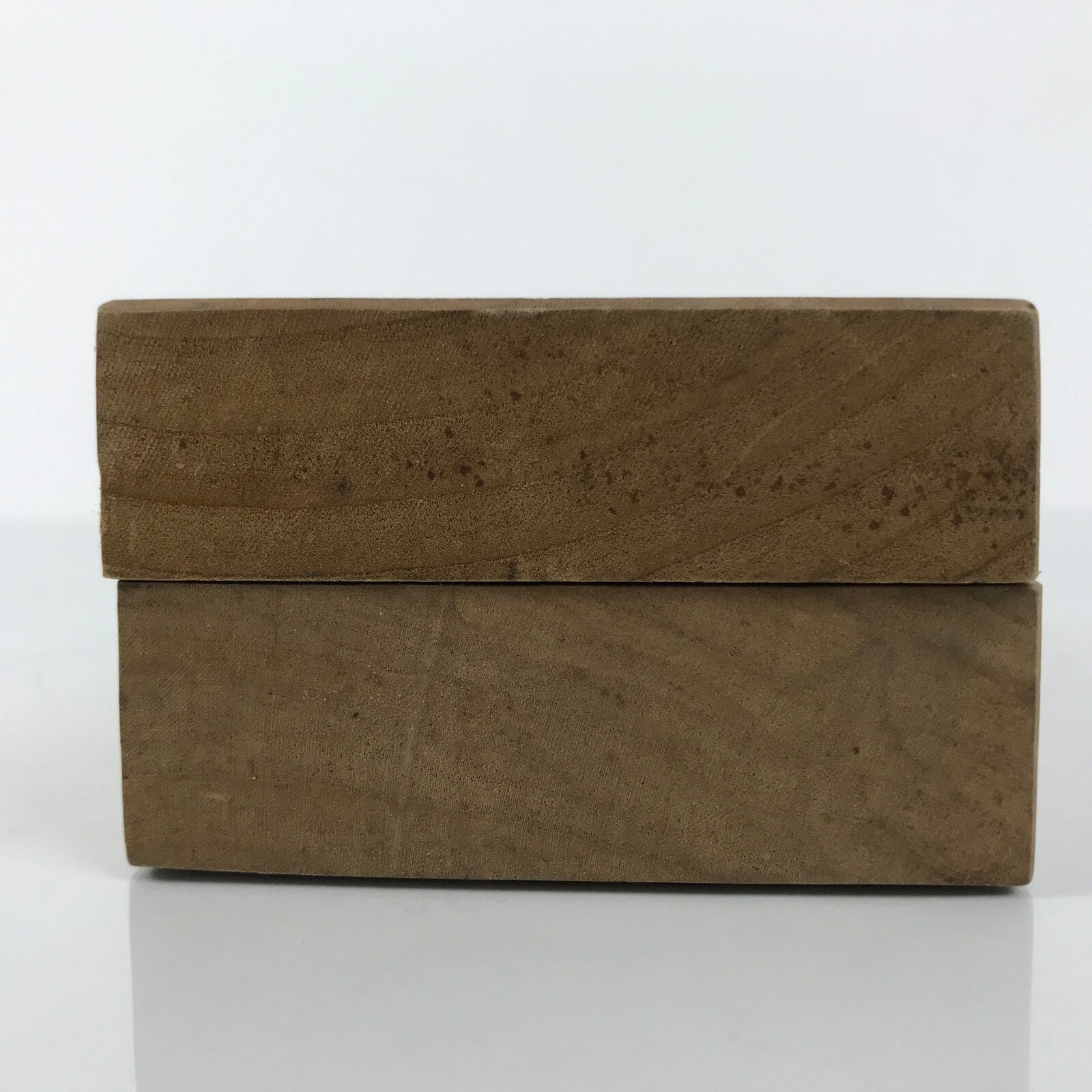 Japanese Wood Kashigata Cake Mold Vtg Wagashi Kayabuki Thatched Roof House Kg792