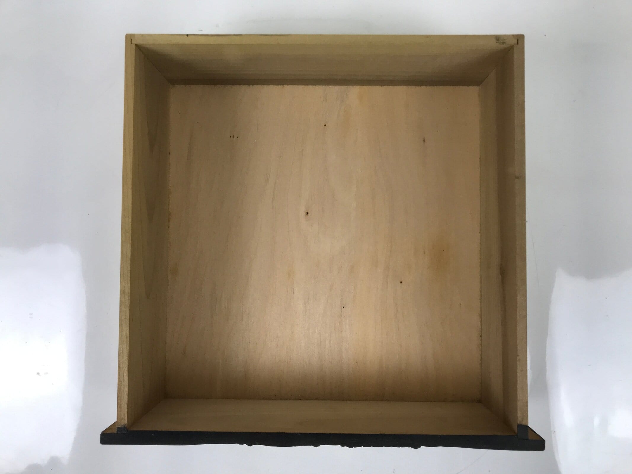 Japanese Wood Tansu Storage Chest Haribako Sewing Box 3 Drawers Pine Tree T399