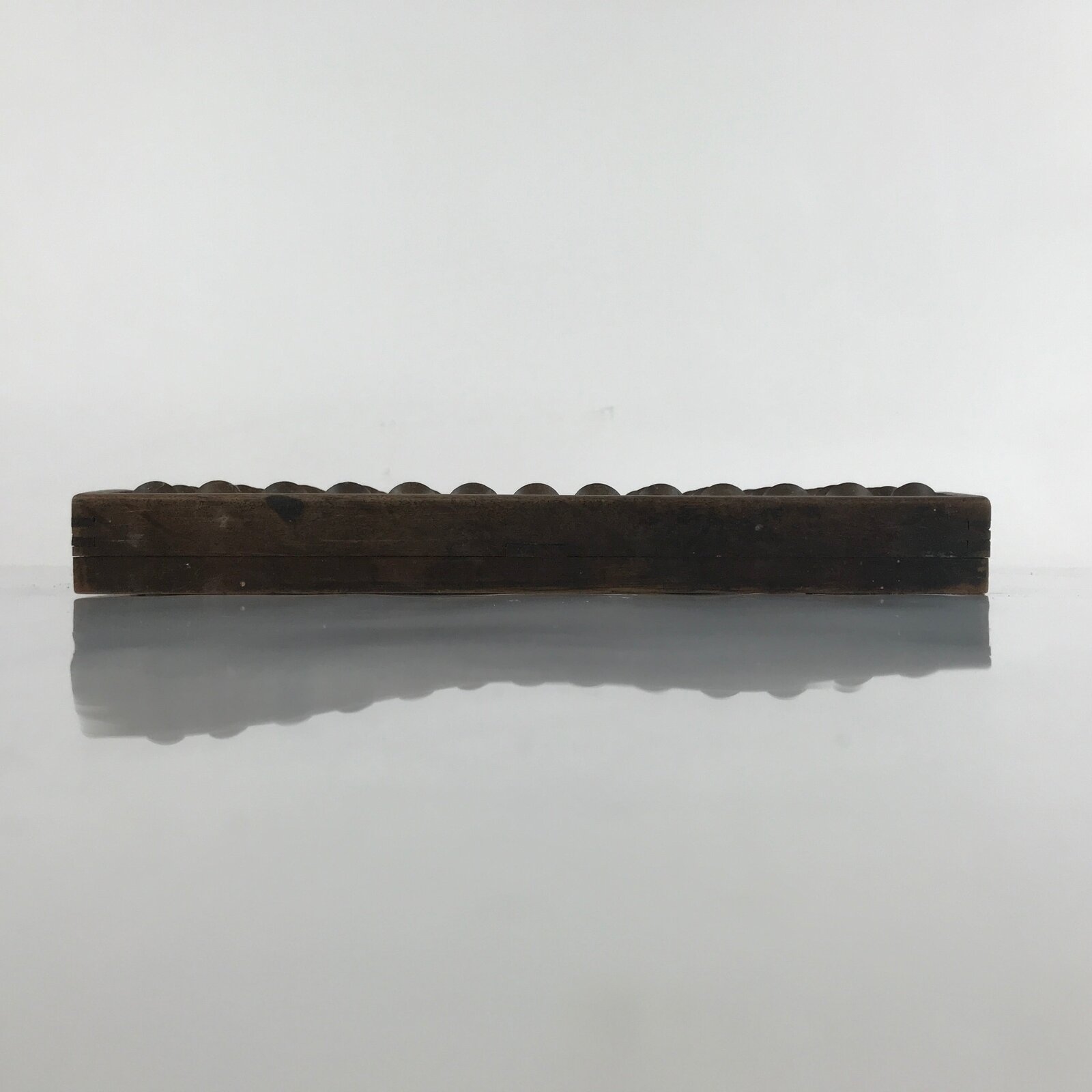 Japanese Wooden Abacus Soroban Math Calculating Tool Vtg 1/5 Beads 13 Rows ST60