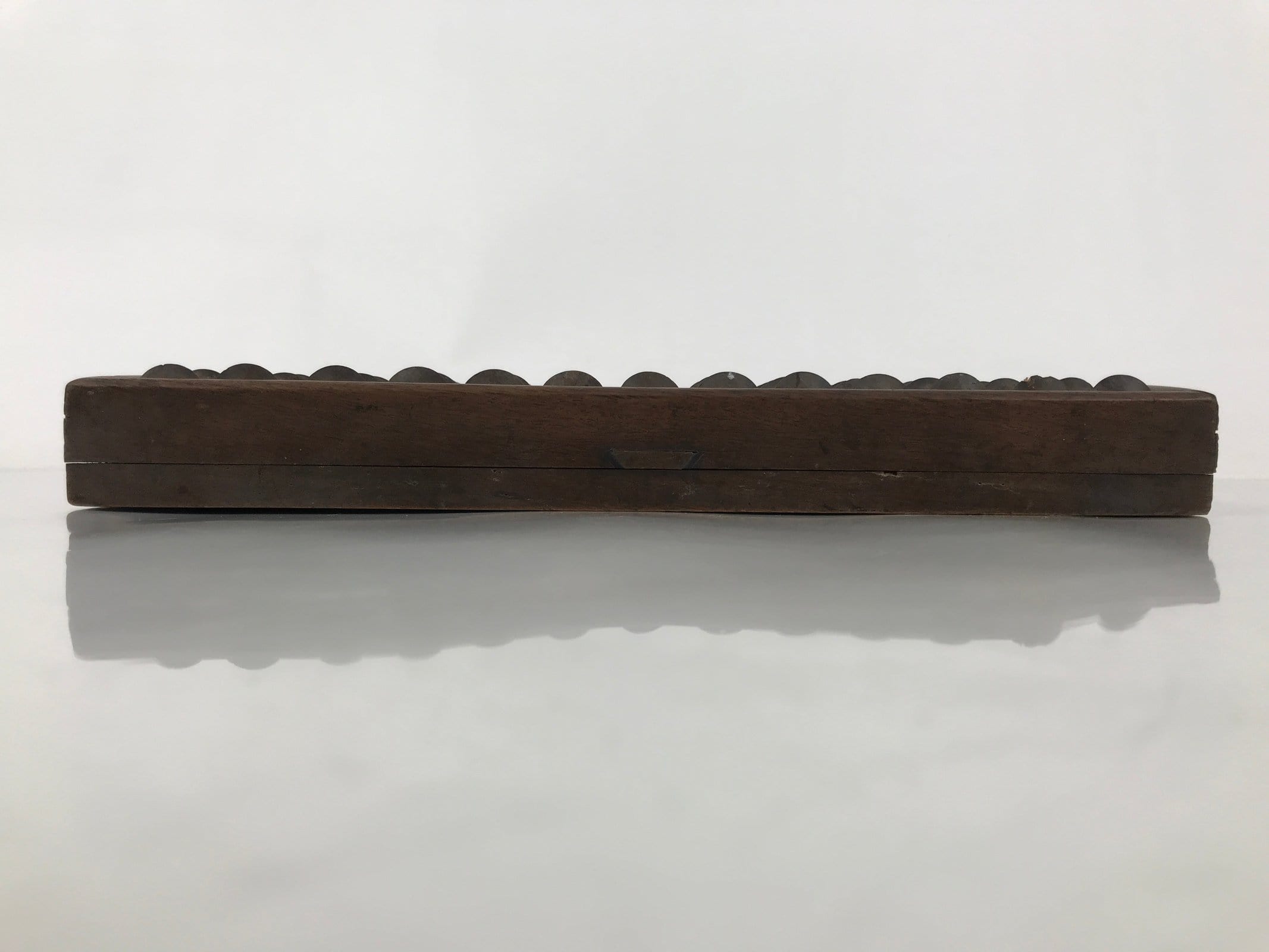 Japanese Wooden Abacus Soroban Math Calculating Tool Vtg 1/5 Beads 13 Rows ST70