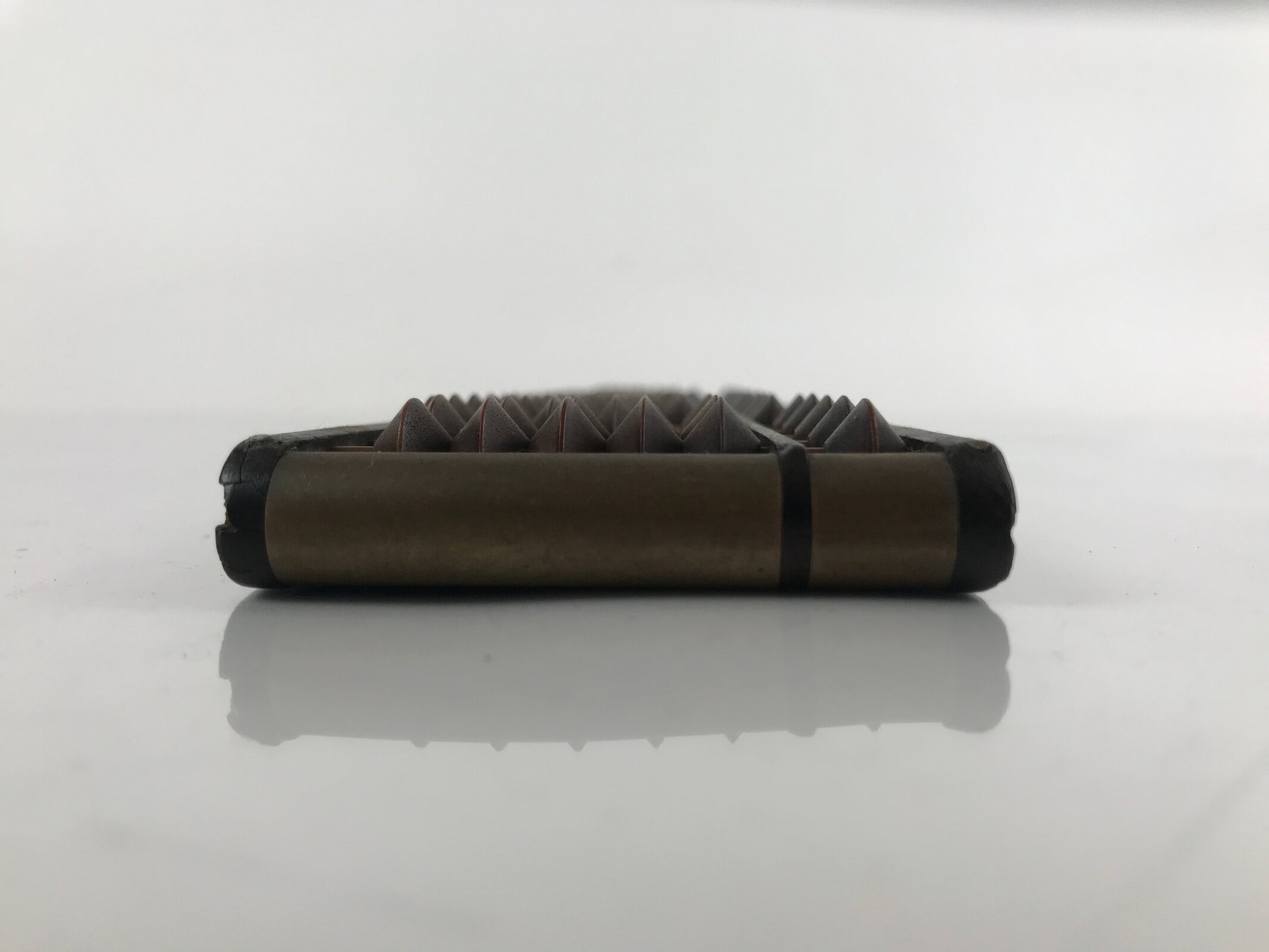 Japanese Wooden Abacus Soroban Math Calculating Tool Vtg 1/5 Beads 27 Rows ST57