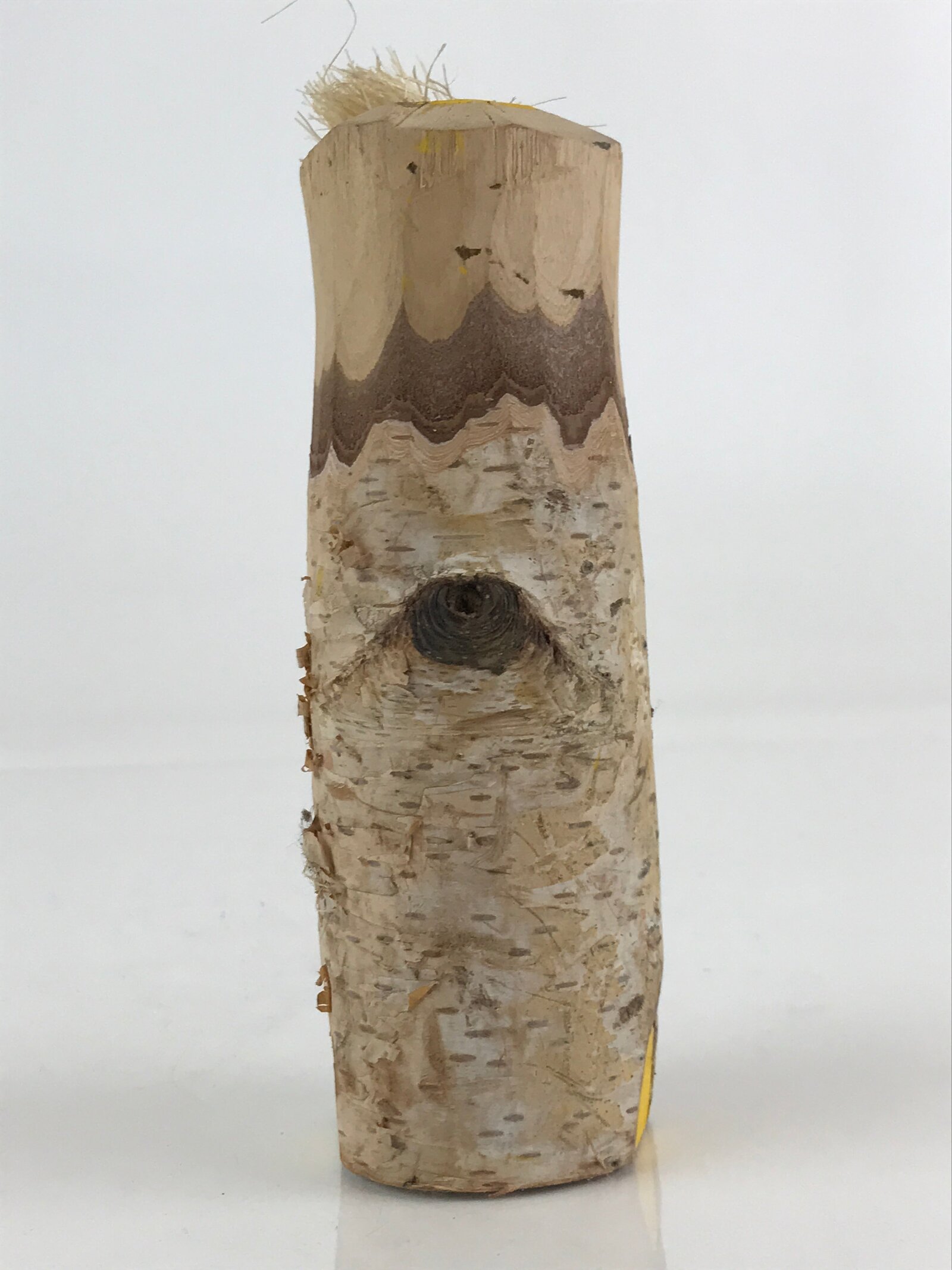 Japanese Wooden Amulet Doll Vtg Figurine Traditional Craft Toy Kokeshi KF613