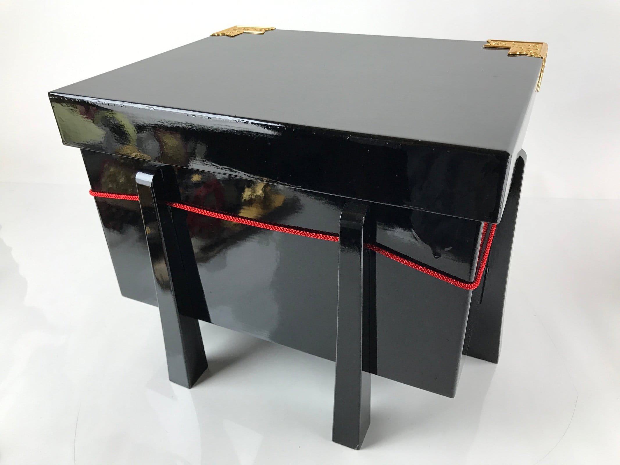 Japanese Wooden Boxed Samurai Miniature Armor Yoroi Set Vtg Boys' Festival ID557