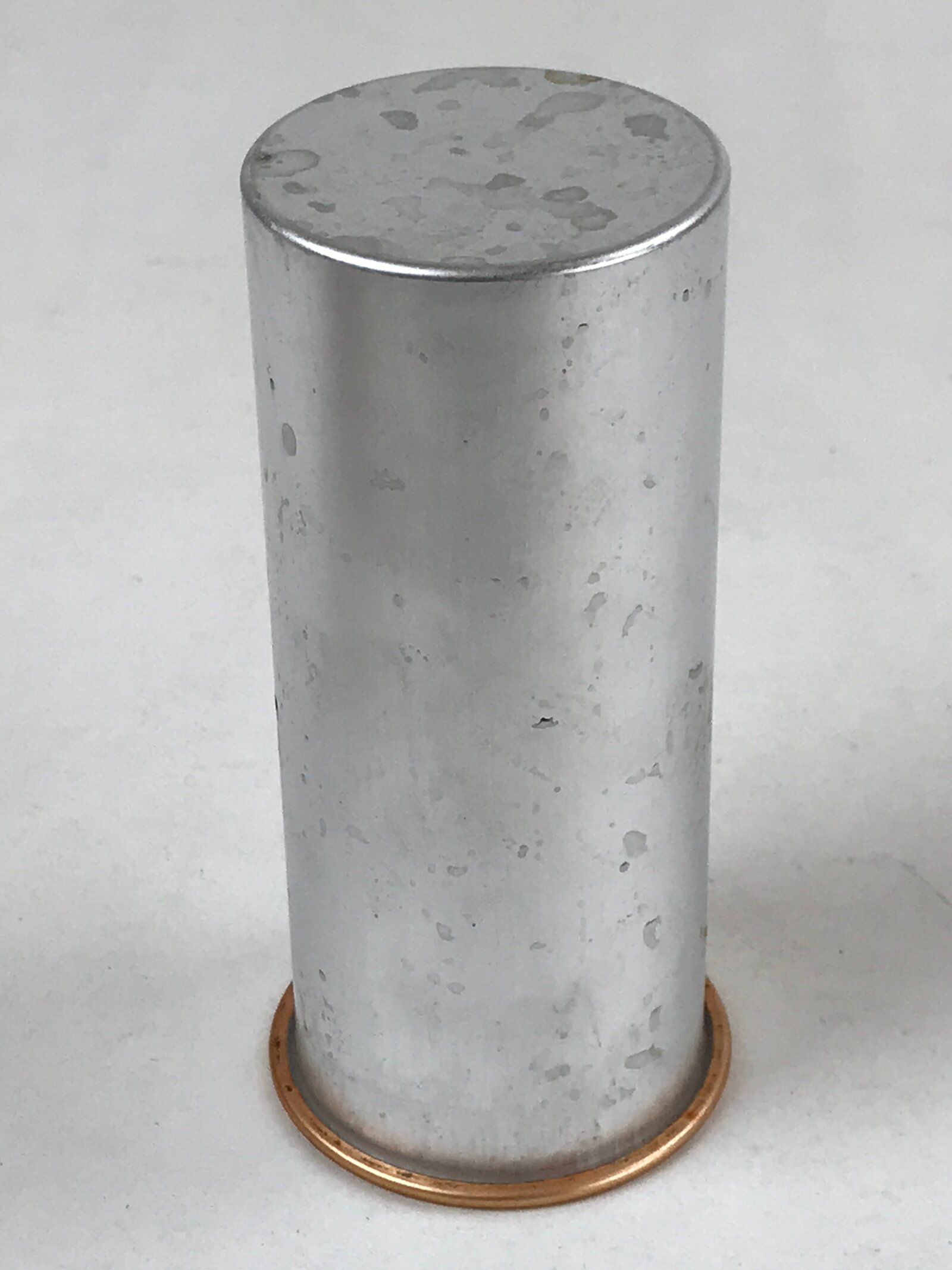 Japanese Wooden Brushed Lacquer Flower Vase Kabin Vtg Ikebana Raden Brown FK83