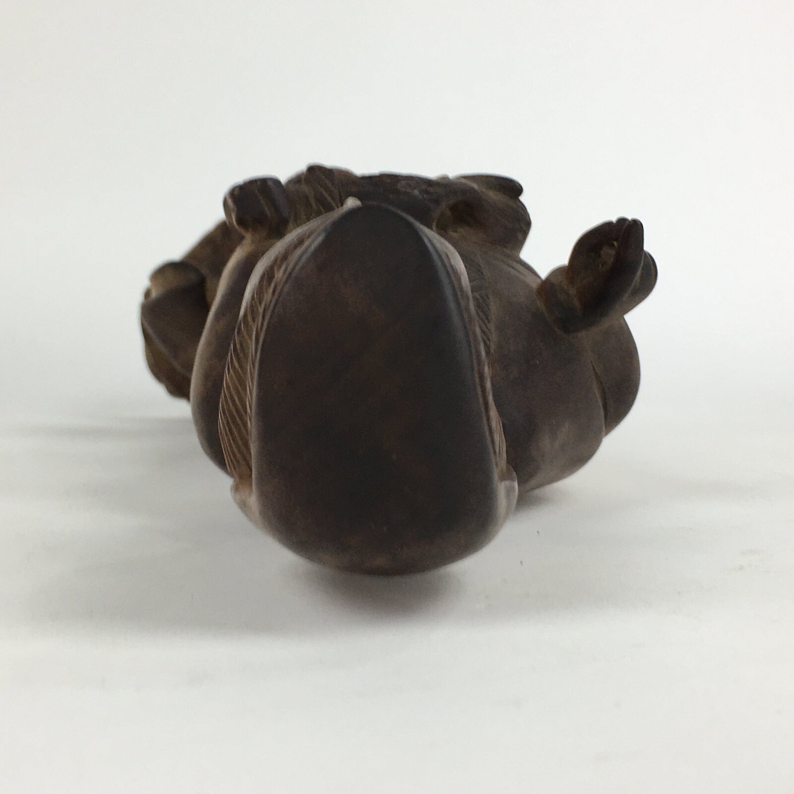 Japanese Wooden Buddhist Art Kannon Bosatsu Statue Vtg Mokuzo BD802