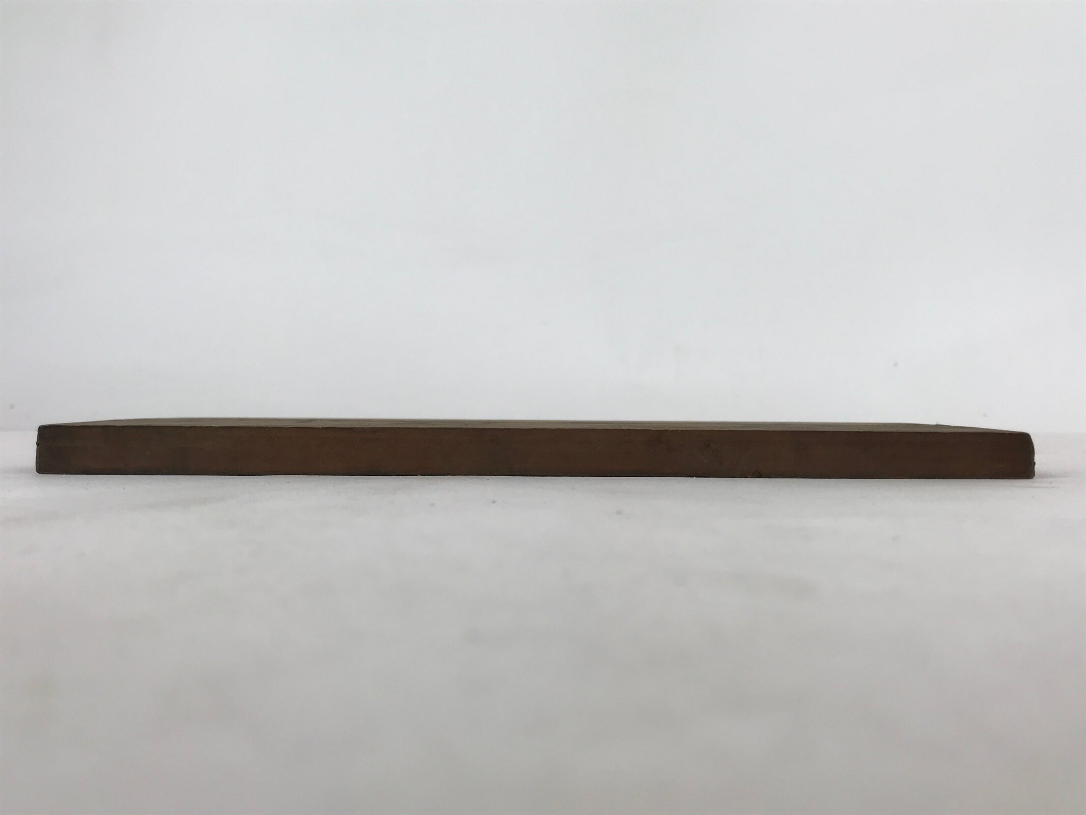 Japanese Wooden Business Signboard Tablet Closed Today Vtg Kanji Brown JK650