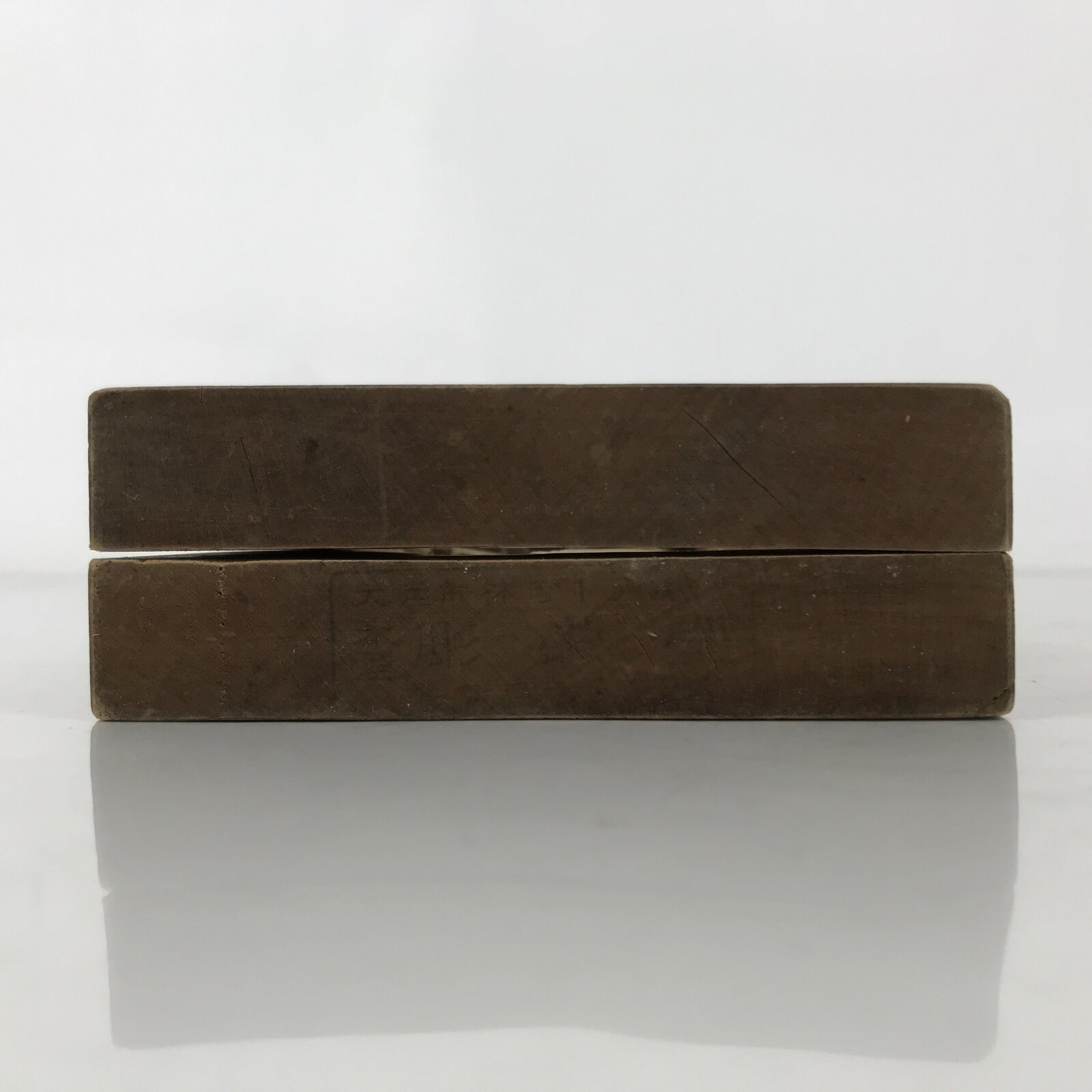 Japanese Wooden Carved Kashigata Cake Mold Sweet Wagashi Rising Sun Crane Kg629