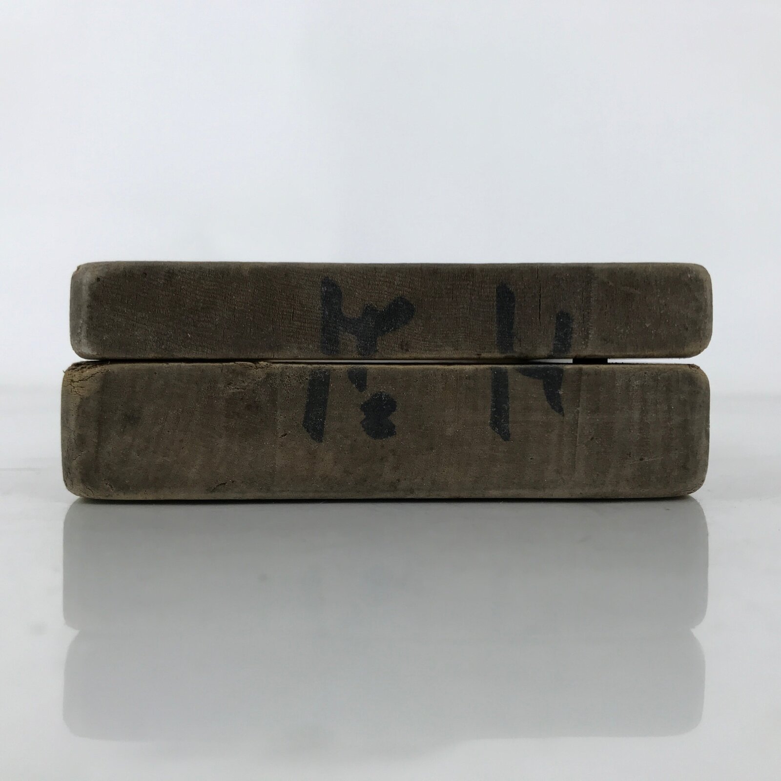 Japanese Wooden Carved Kashigata Cake Mold Vtg Wagashi Ebi Shrimp Prawn Kg648