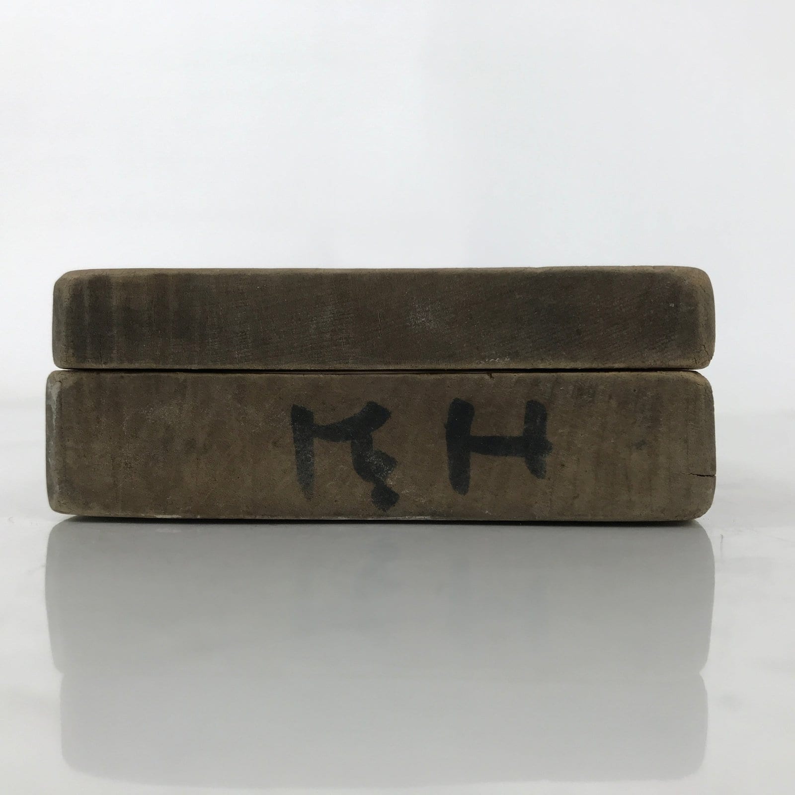 Japanese Wooden Carved Kashigata Cake Mold Vtg Wagashi Ebi Shrimp Prawn Kg648