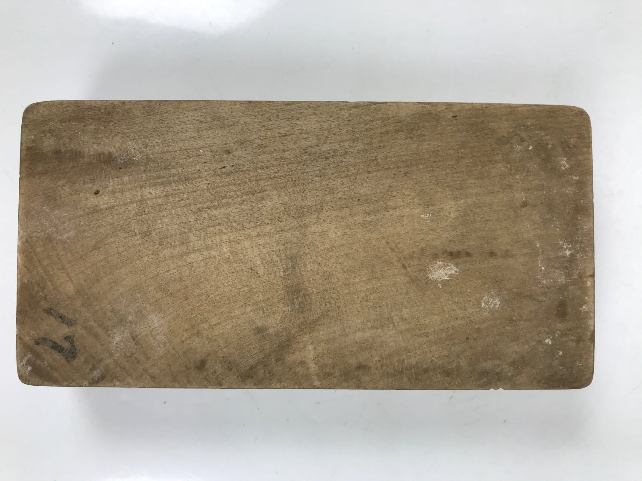 Japanese Wooden Carved Kashigata Cake Mold Vtg Wagashi Ebi Shrimp Prawn Kg648